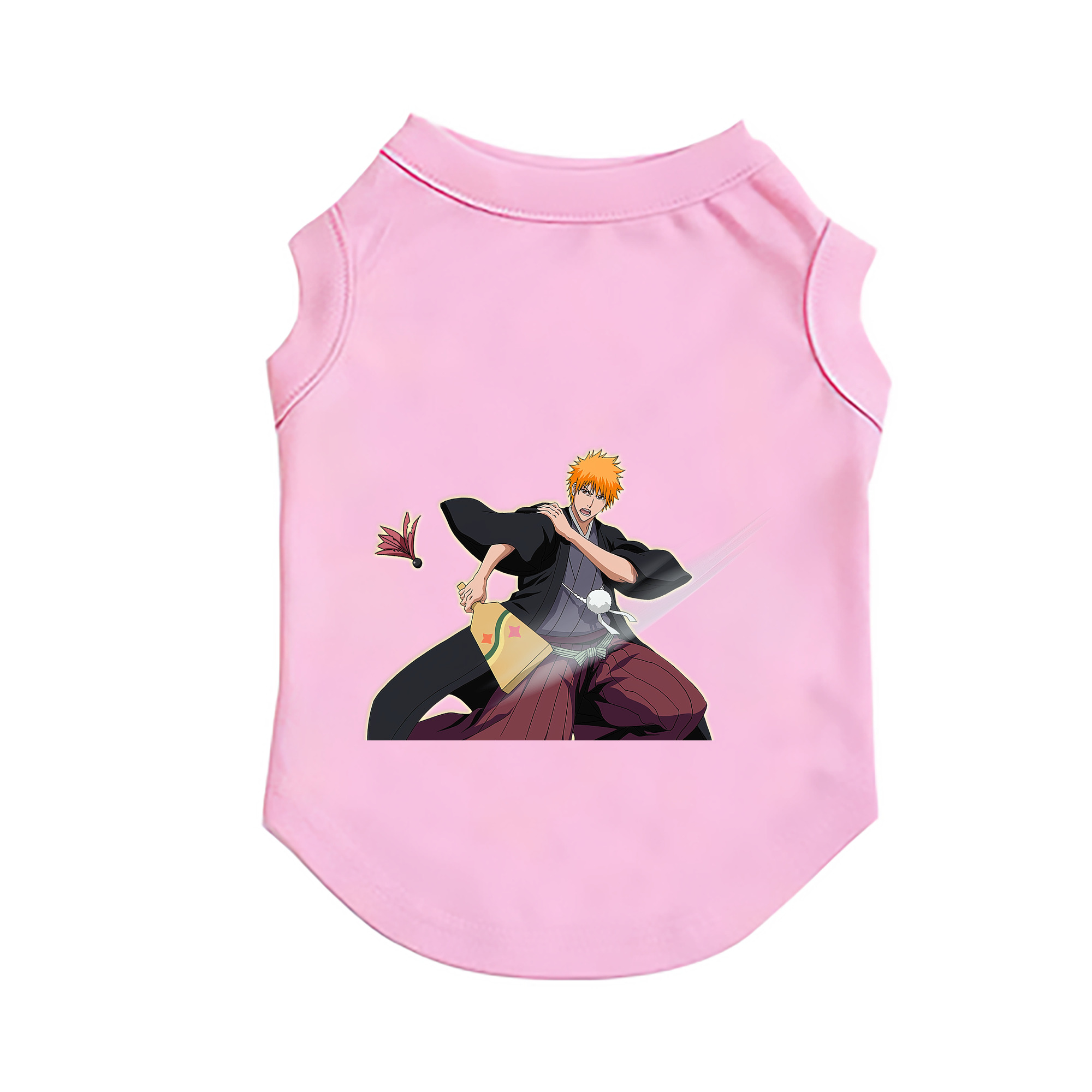 （画像用） ブリーチ 黒崎一護（くろさき いちご）BLEACH Kurosaki Ichigo ペット用ベスト