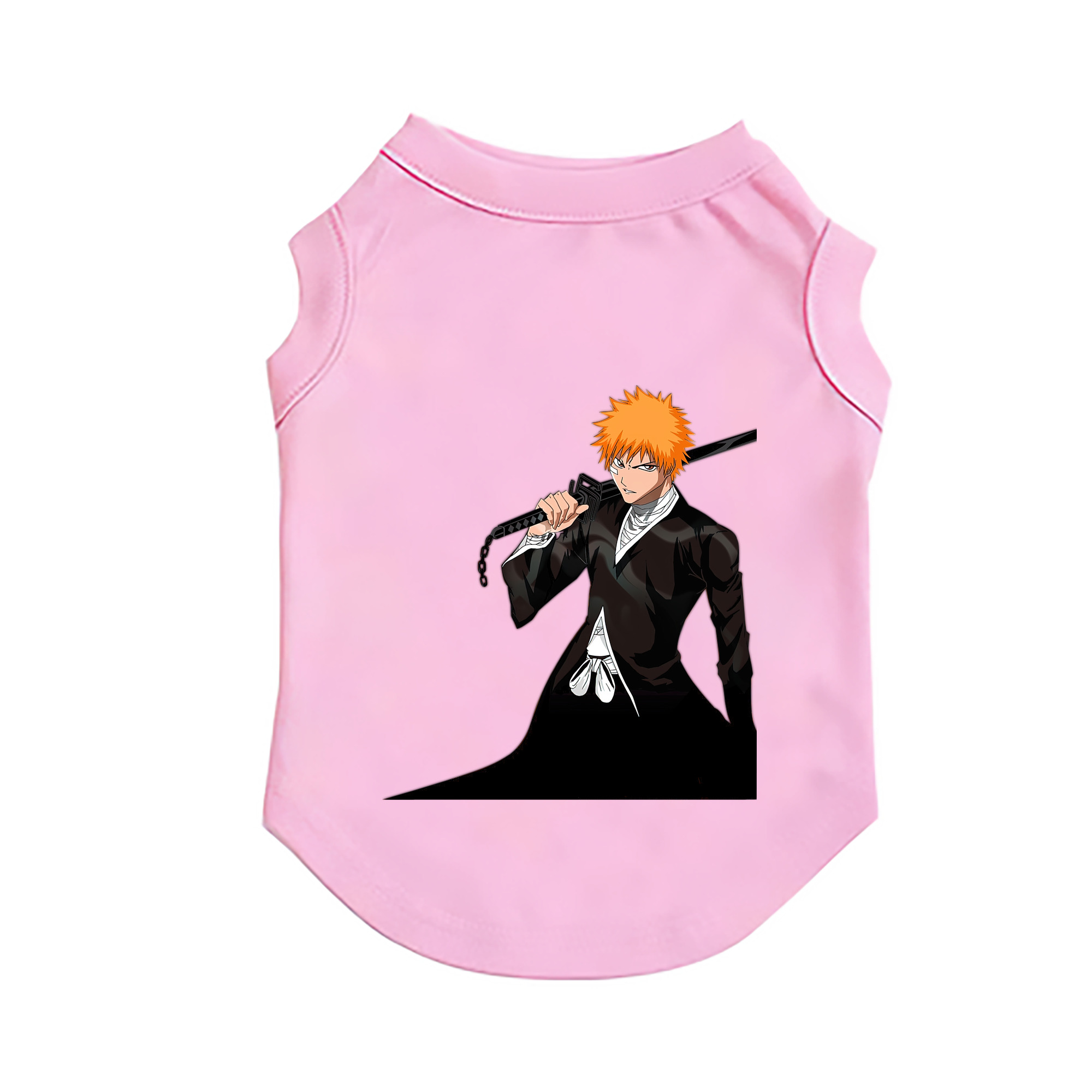 （画像用） ブリーチ 黒崎一護（くろさき いちご）BLEACH Kurosaki Ichigo ペット用ベスト