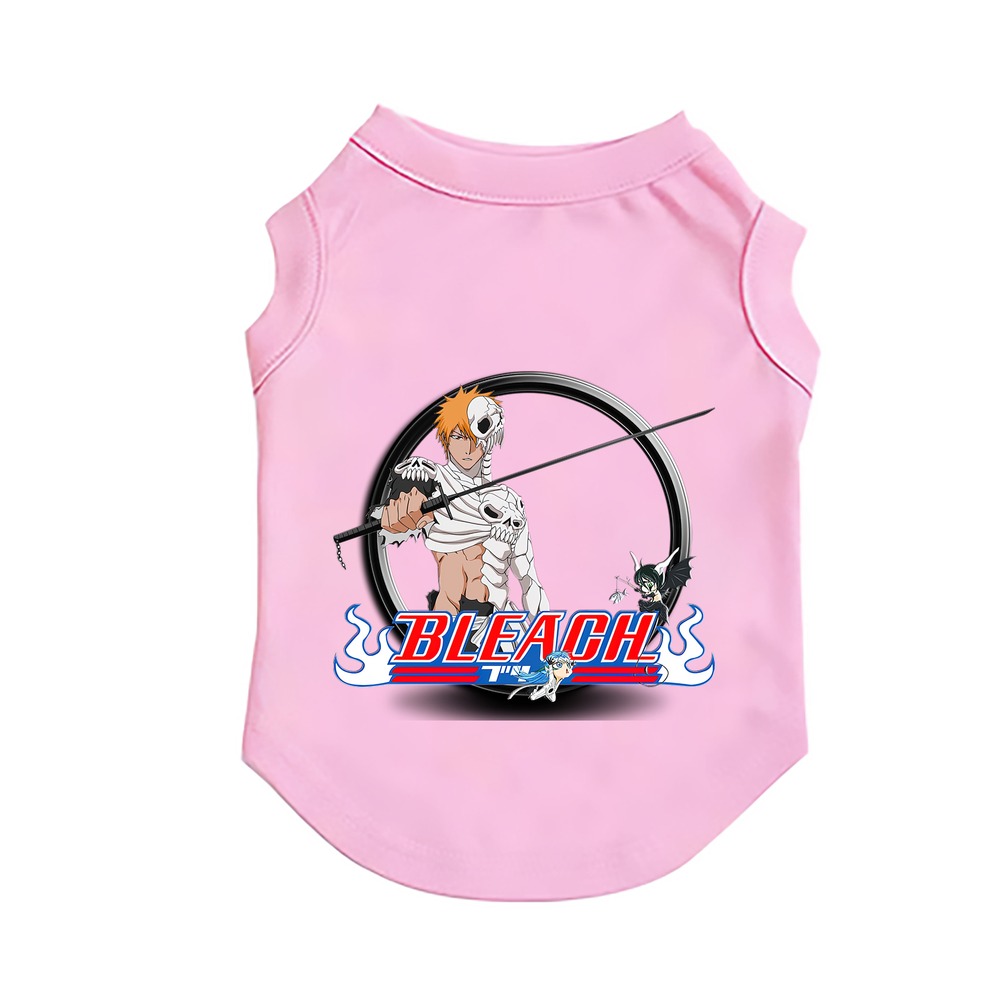 （画像用） ブリーチ 黒崎一護（くろさき いちご）BLEACH Kurosaki Ichigo ペット用ベスト