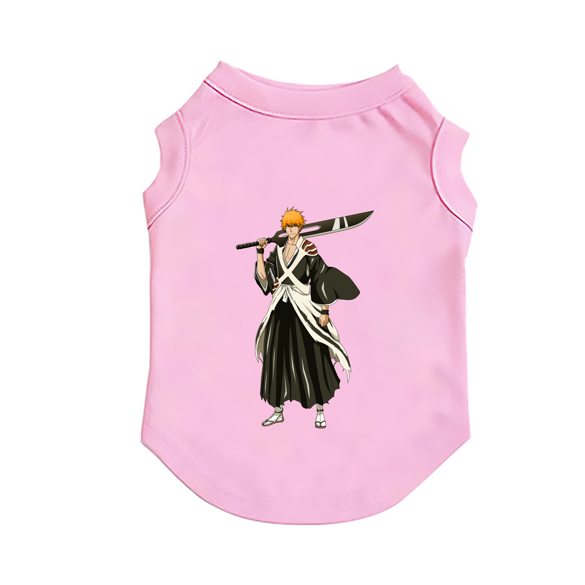 （画像用） ブリーチ 黒崎一護（くろさき いちご）BLEACH Kurosaki Ichigo ペット用ベスト