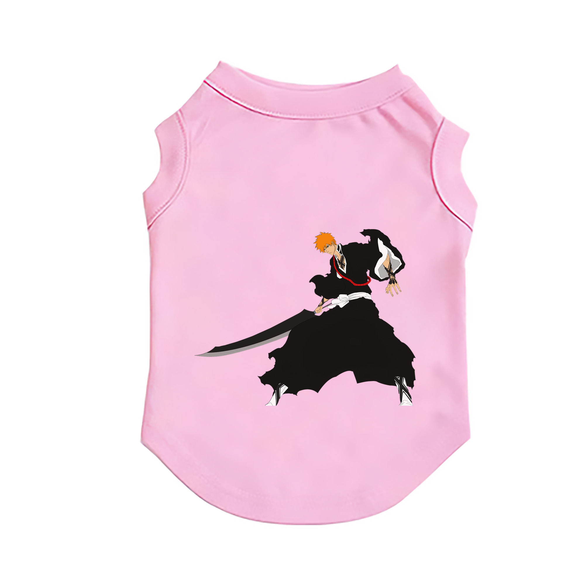 （画像用） ブリーチ 黒崎一護（くろさき いちご）BLEACH Kurosaki Ichigo ペット用ベスト