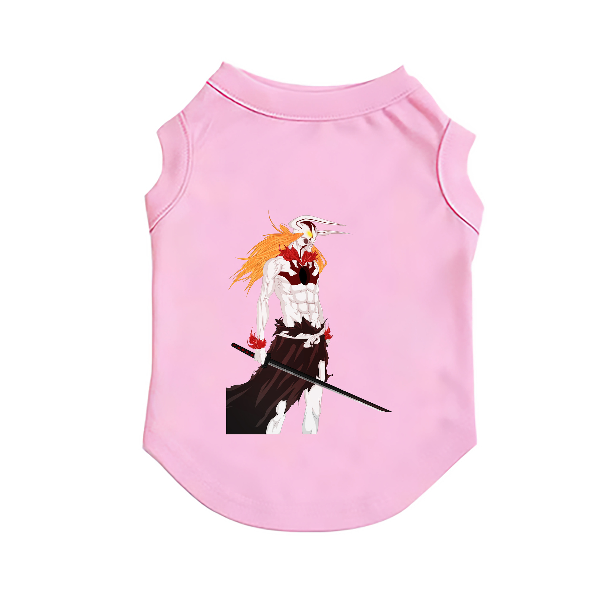 （画像用） ブリーチ 黒崎一護（くろさき いちご）BLEACH Kurosaki Ichigo ペット用ベスト