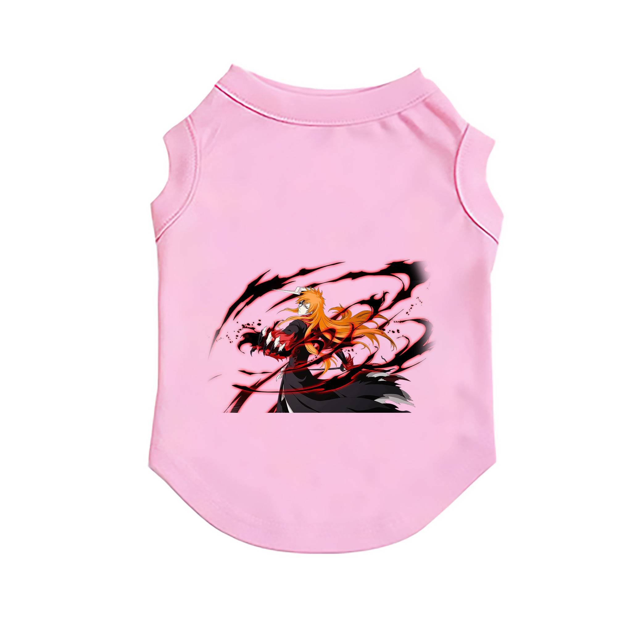 （画像用） ブリーチ 黒崎一護（くろさき いちご）BLEACH Kurosaki Ichigo ペット用ベスト