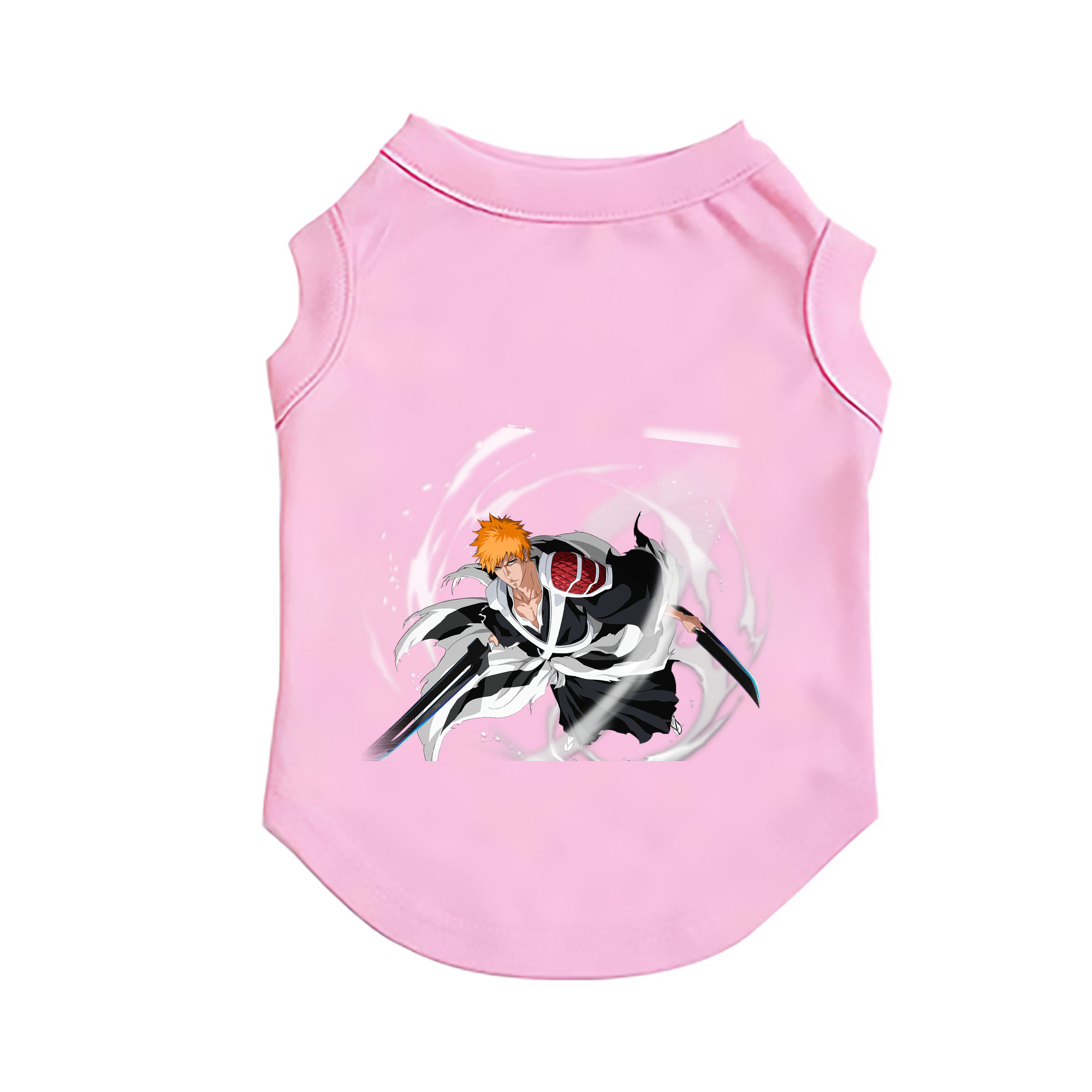 （画像用） ブリーチ 黒崎一護（くろさき いちご）BLEACH Kurosaki Ichigo ペット用ベスト
