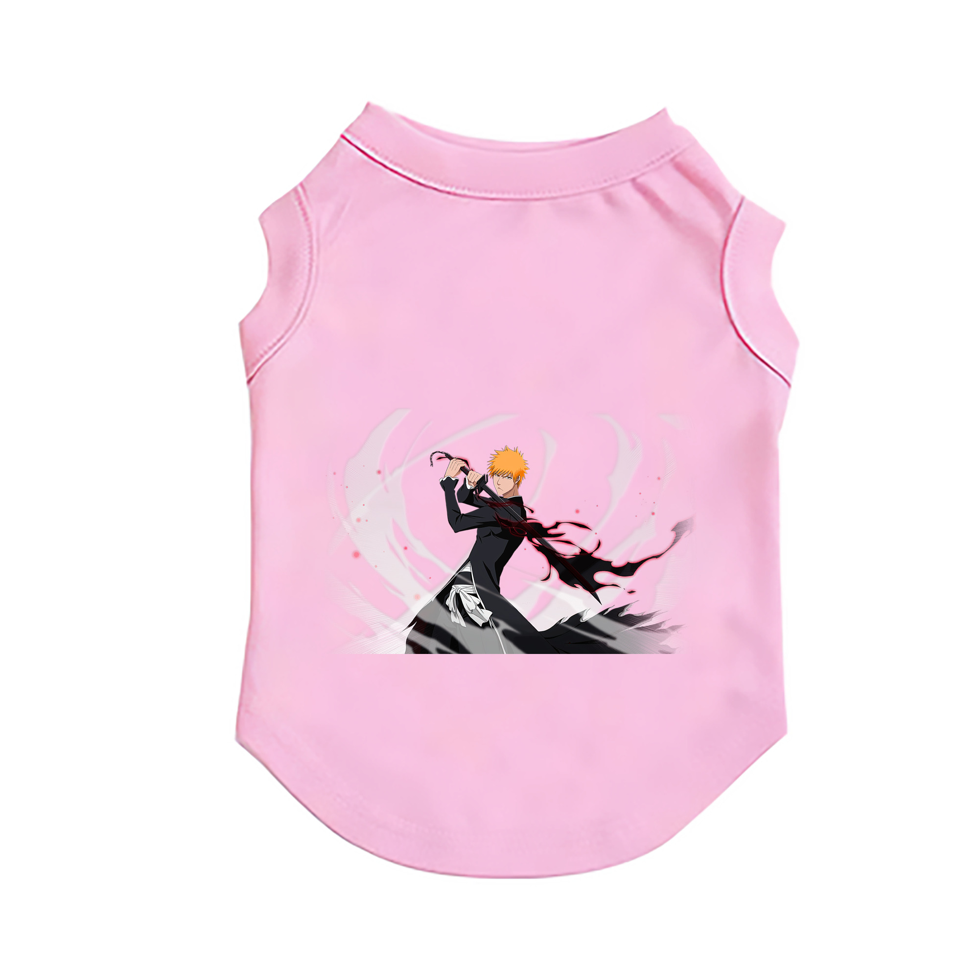 （画像用） ブリーチ 黒崎一護（くろさき いちご）BLEACH Kurosaki Ichigo ペット用ベスト