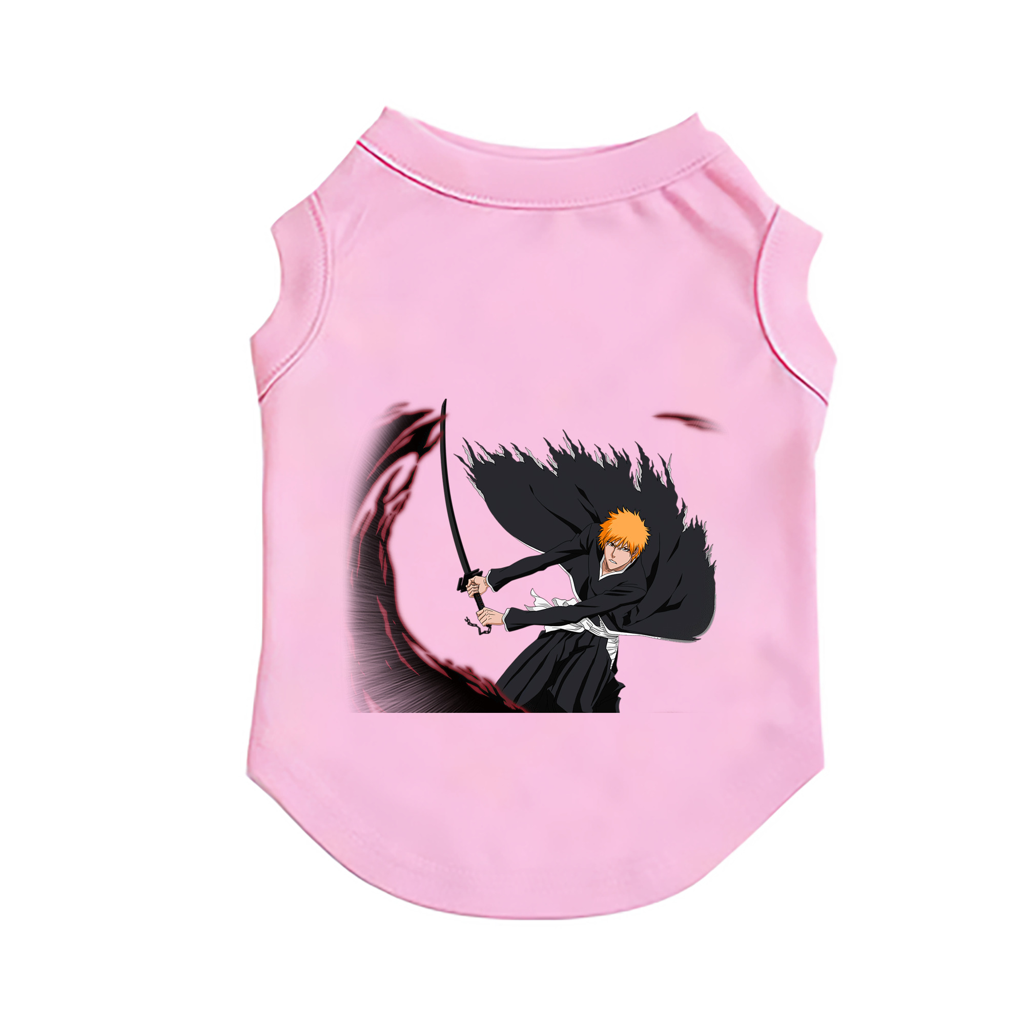 （画像用） ブリーチ 黒崎一護（くろさき いちご）BLEACH Kurosaki Ichigo ペット用ベスト