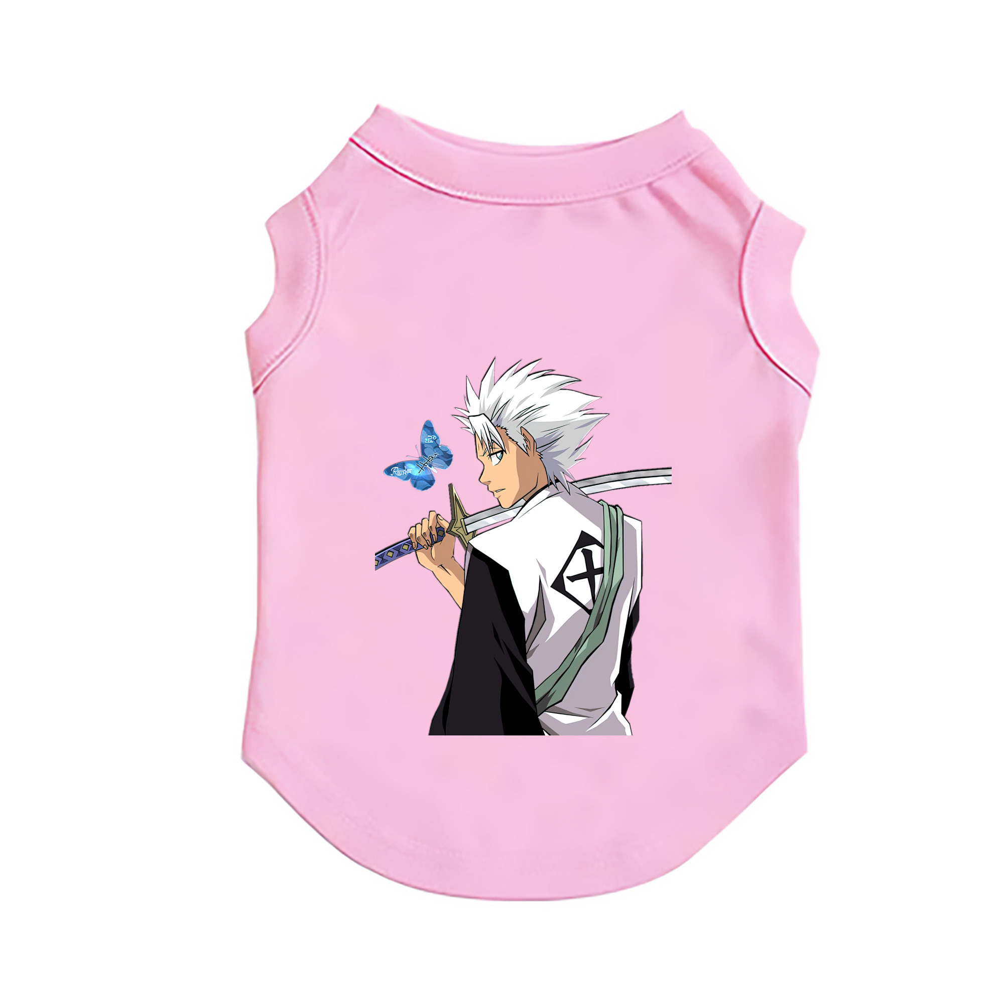（画像用） ブリーチ 日番谷冬獅郎（ひつがや とうしろう） BLEACH Hitsugaya Toushirou ペット用ベスト