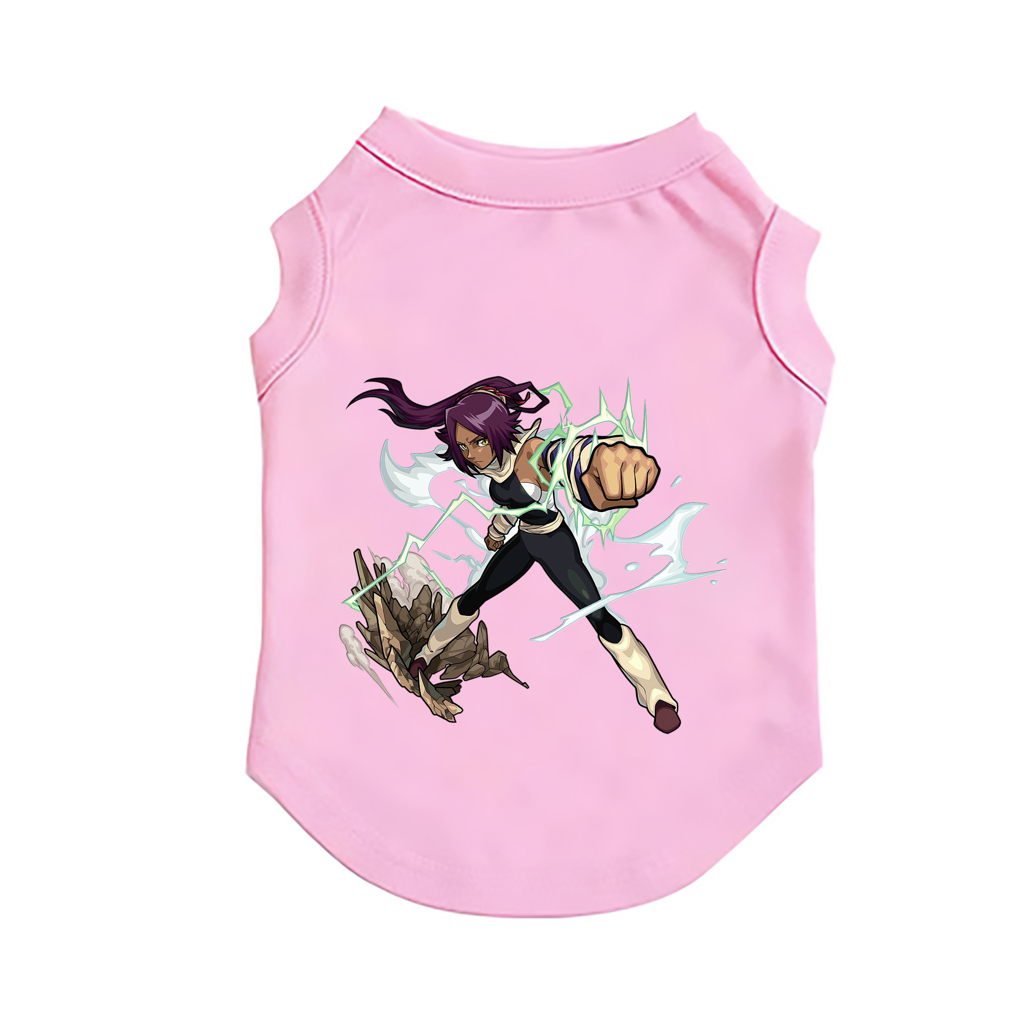 （画像用） ブリーチ 四楓院 夜一（しほういん よるいち） BLEACH Shihouin Yoruichi ペット用ベスト