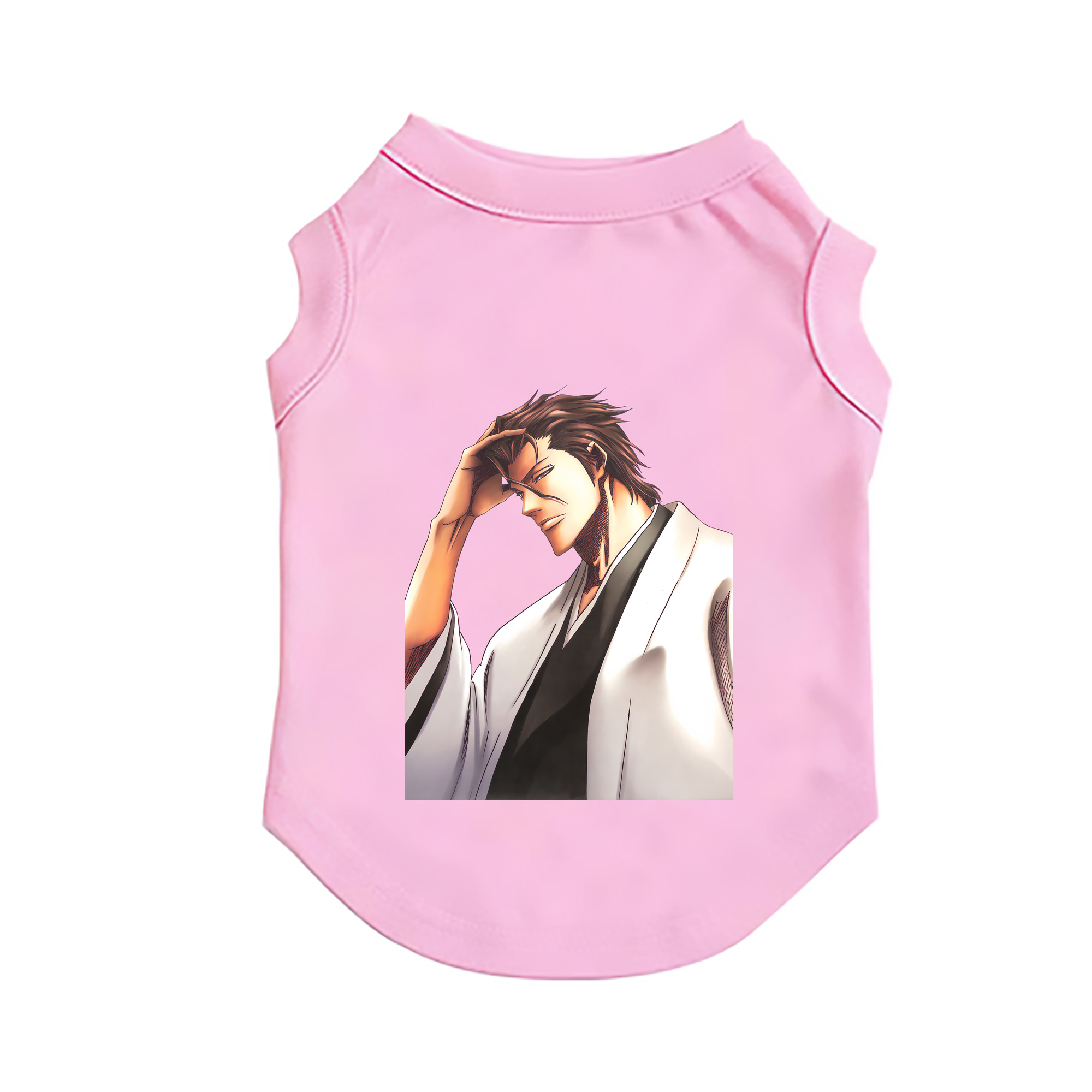 （画像用） ブリーチ 藍染 惣右介（あいぜん そうすけ） BLEACH Aizen Sousuke ペット用ベスト