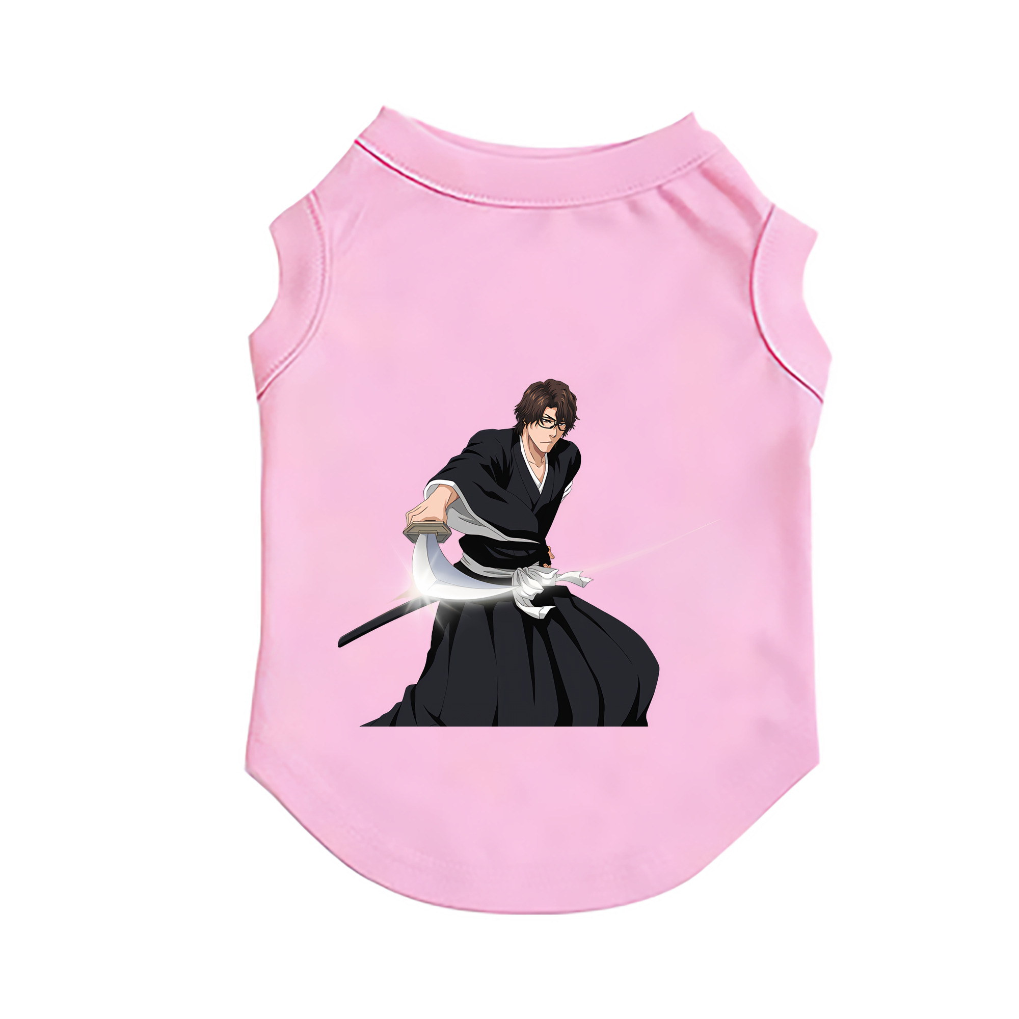 （画像用） ブリーチ 藍染 惣右介（あいぜん そうすけ） BLEACH Aizen Sousuke ペット用ベスト