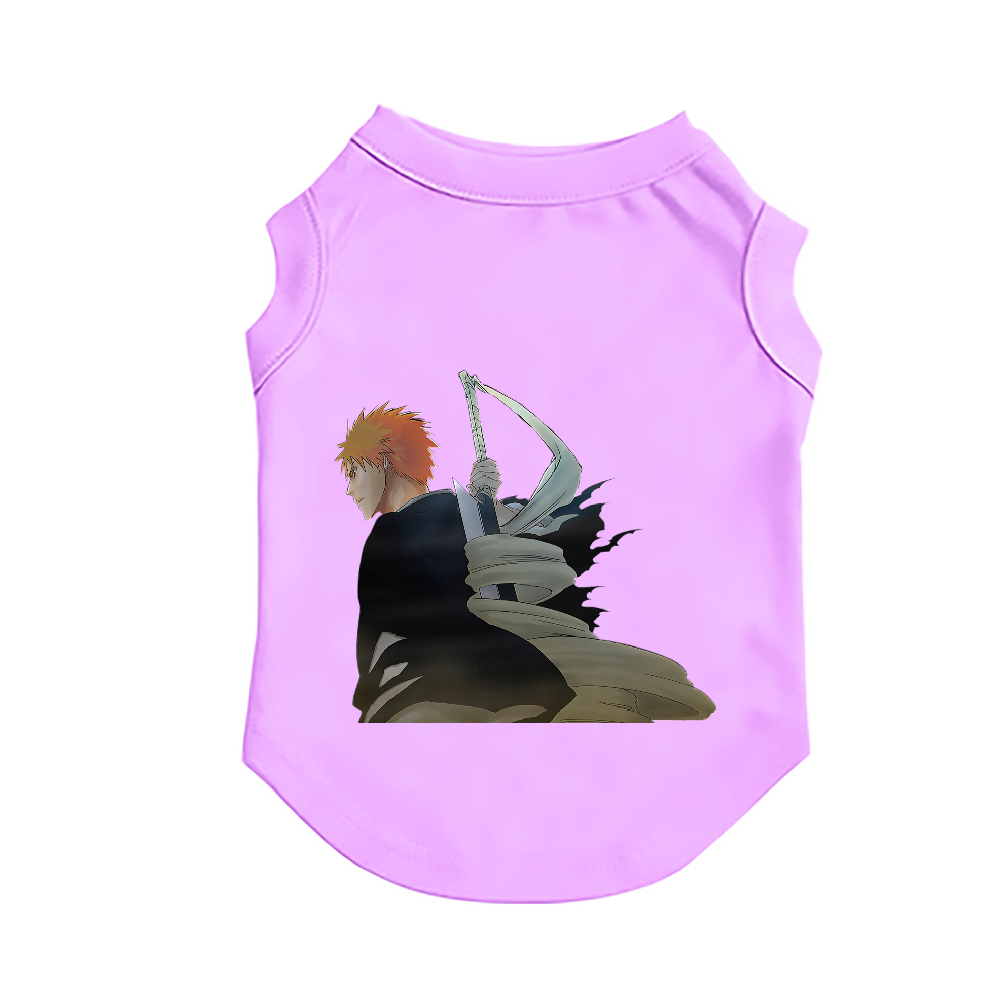 （画像用） ブリーチ 黒崎一護（くろさき いちご）BLEACH Kurosaki Ichigo ペット用ベスト