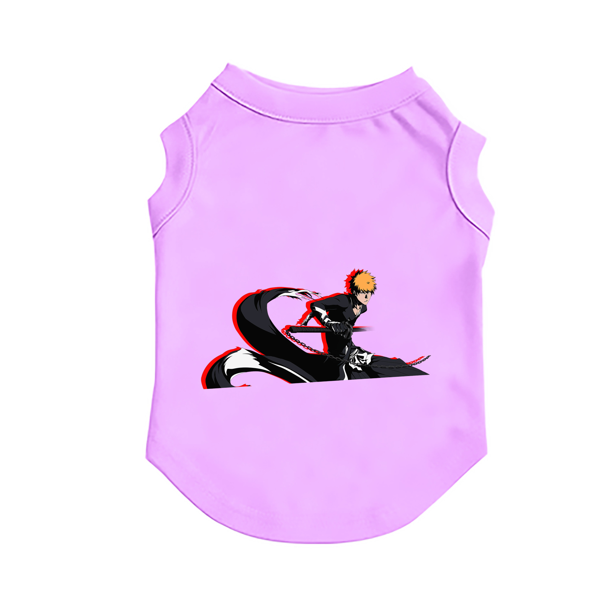 （画像用） ブリーチ 黒崎一護（くろさき いちご）BLEACH Kurosaki Ichigo ペット用ベスト