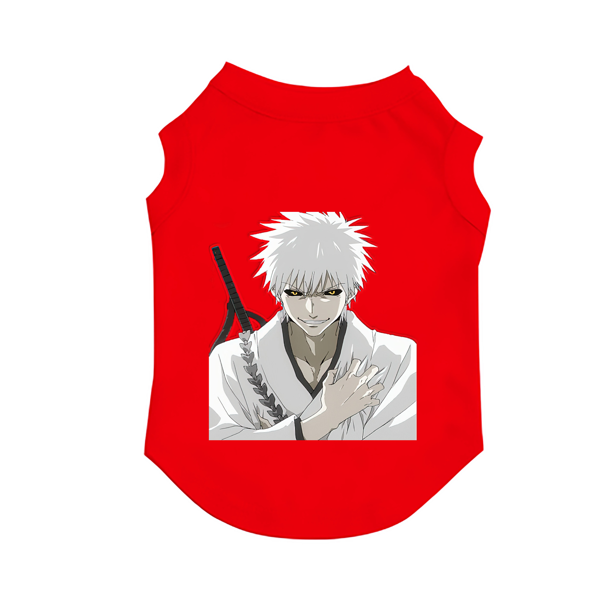 （画像用） ブリーチ 黒崎一護（くろさき いちご）BLEACH Kurosaki Ichigo ペット用ベスト