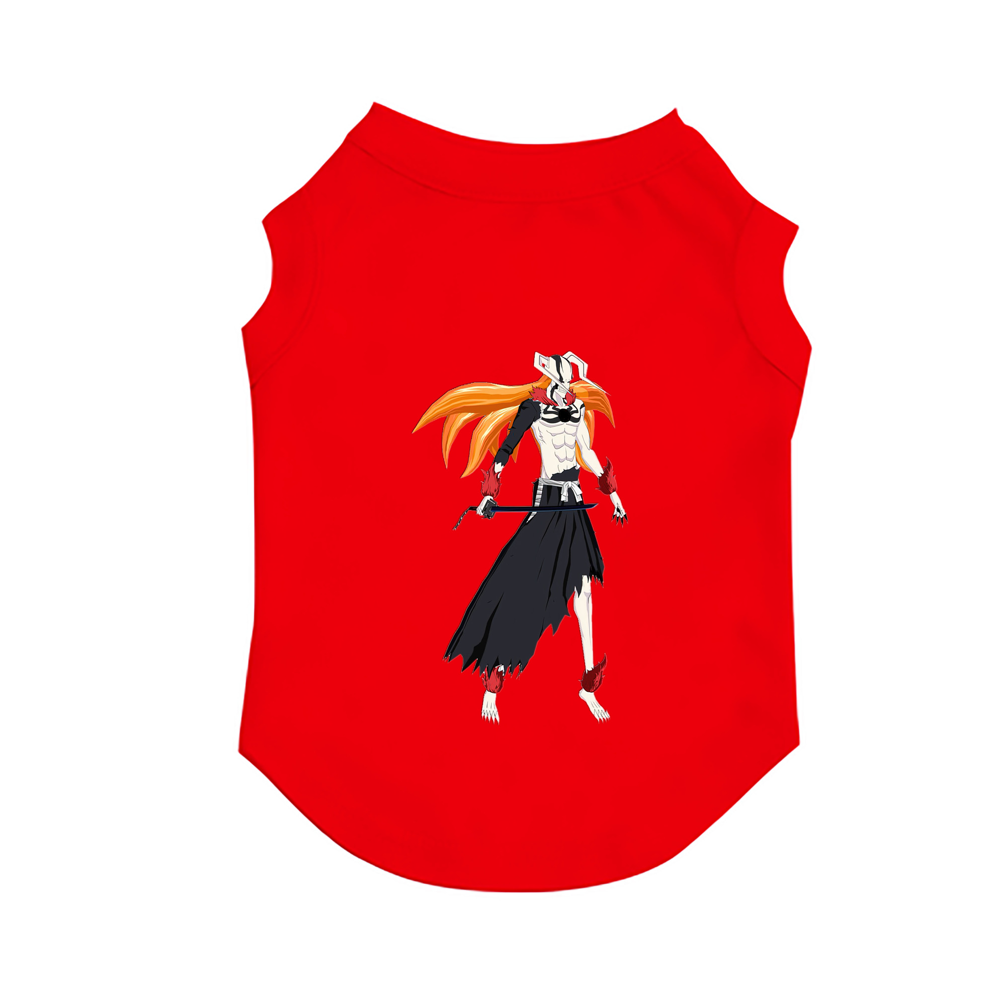 （画像用） ブリーチ 黒崎一護（くろさき いちご）BLEACH Kurosaki Ichigo ペット用ベスト