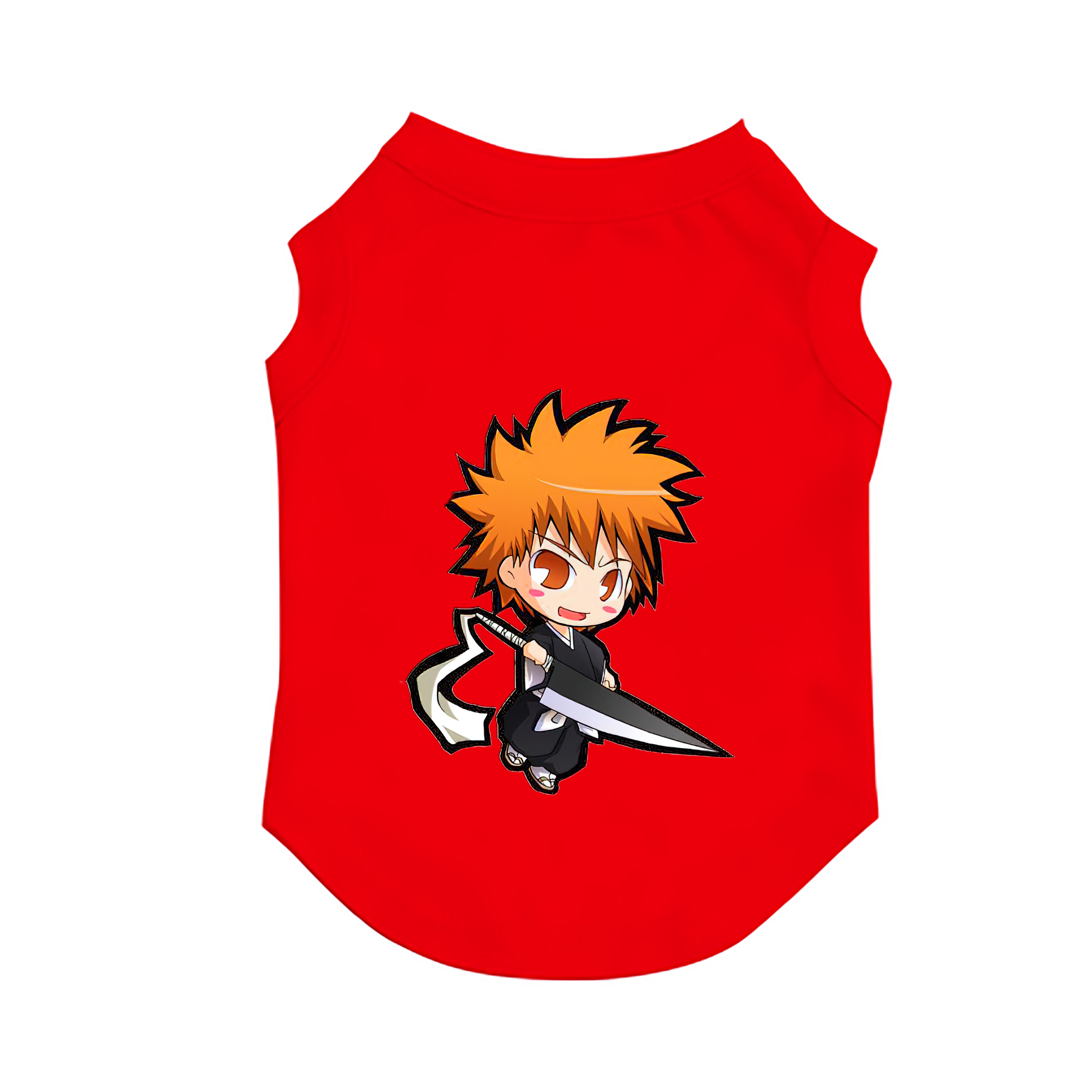 （画像用） ブリーチ 黒崎一護（くろさき いちご）BLEACH Kurosaki Ichigo ペット用ベスト
