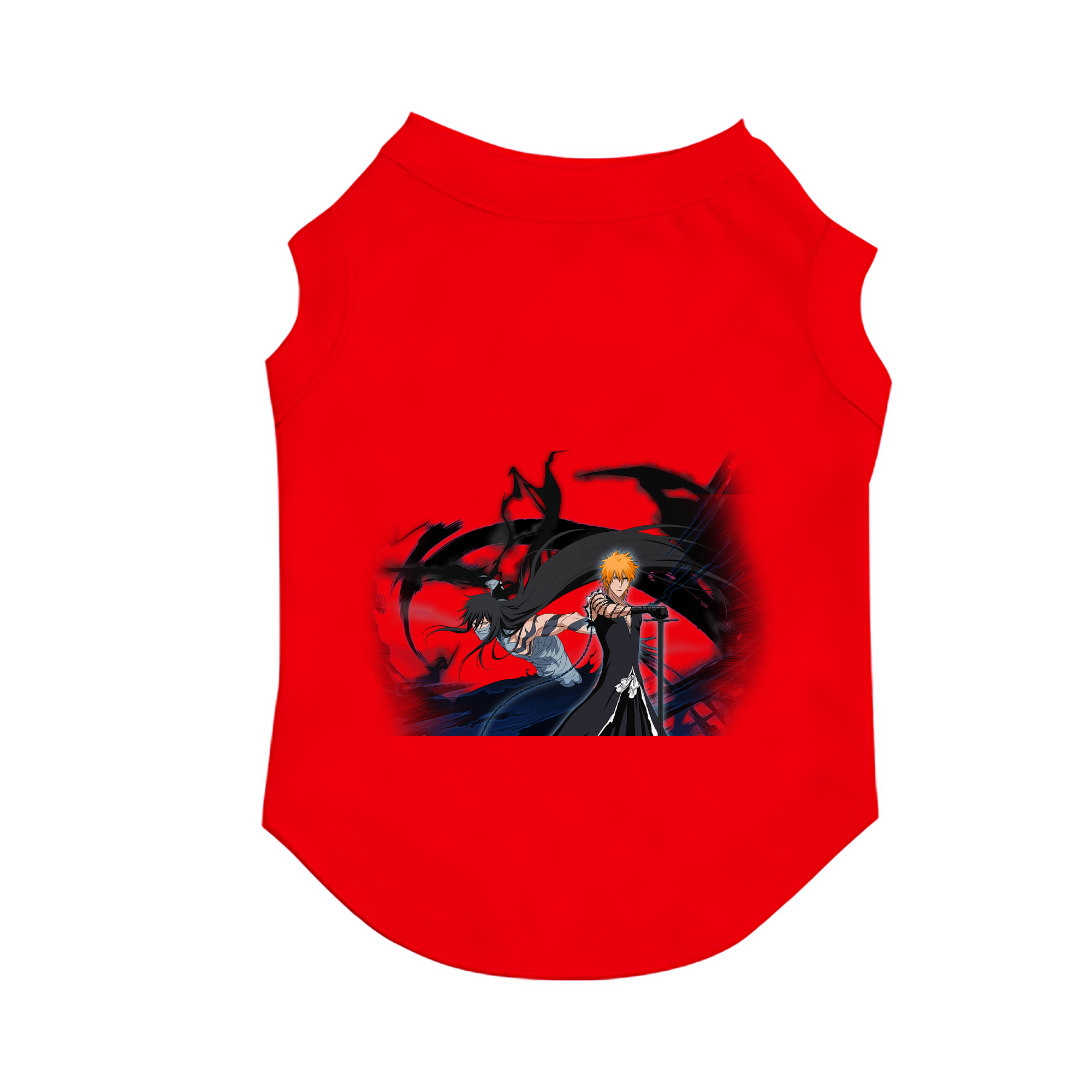 （画像用） ブリーチ 黒崎一護（くろさき いちご）BLEACH Kurosaki Ichigo ペット用ベスト