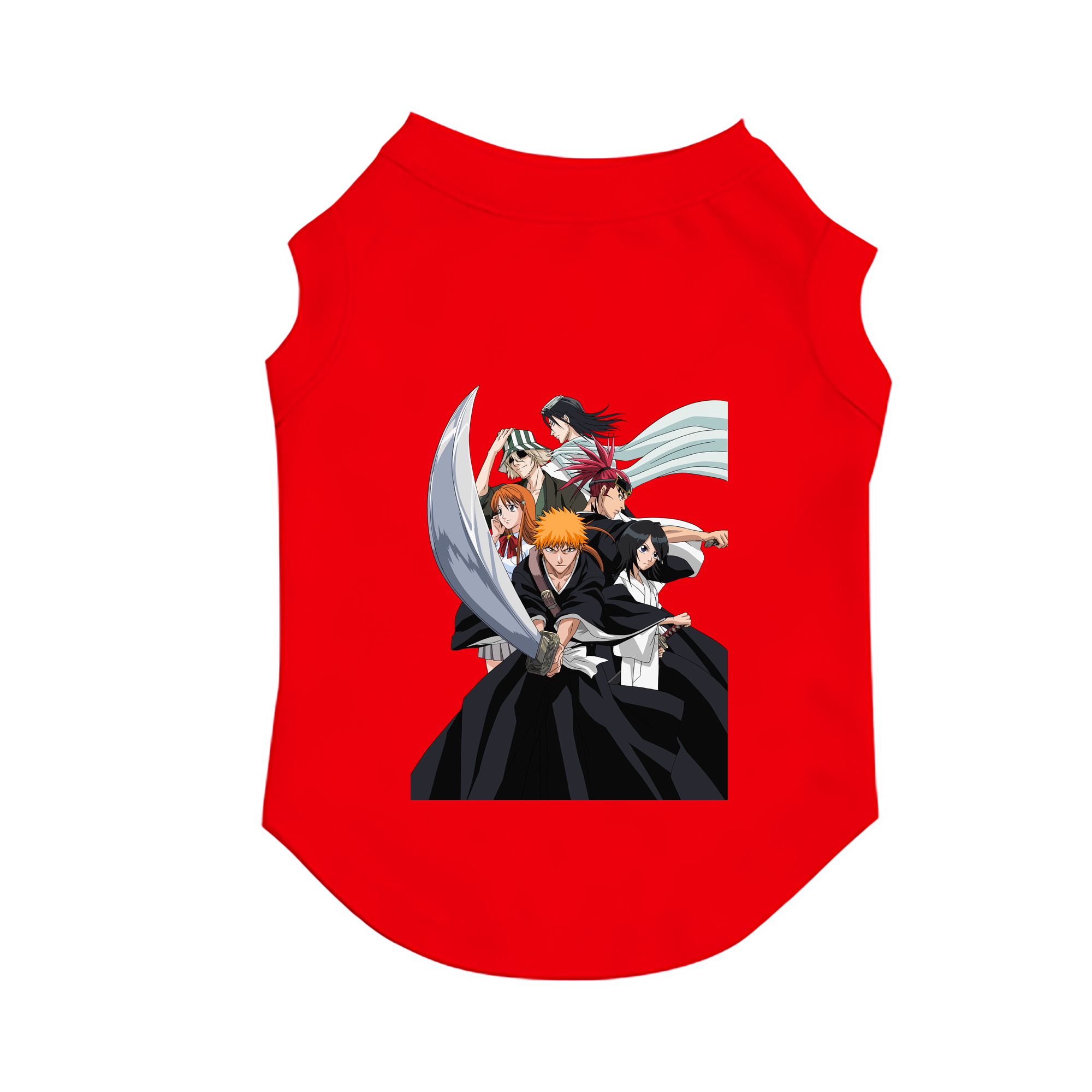 （画像用） ブリーチ 黒崎一護（くろさき いちご）BLEACH Kurosaki Ichigo ペット用ベスト