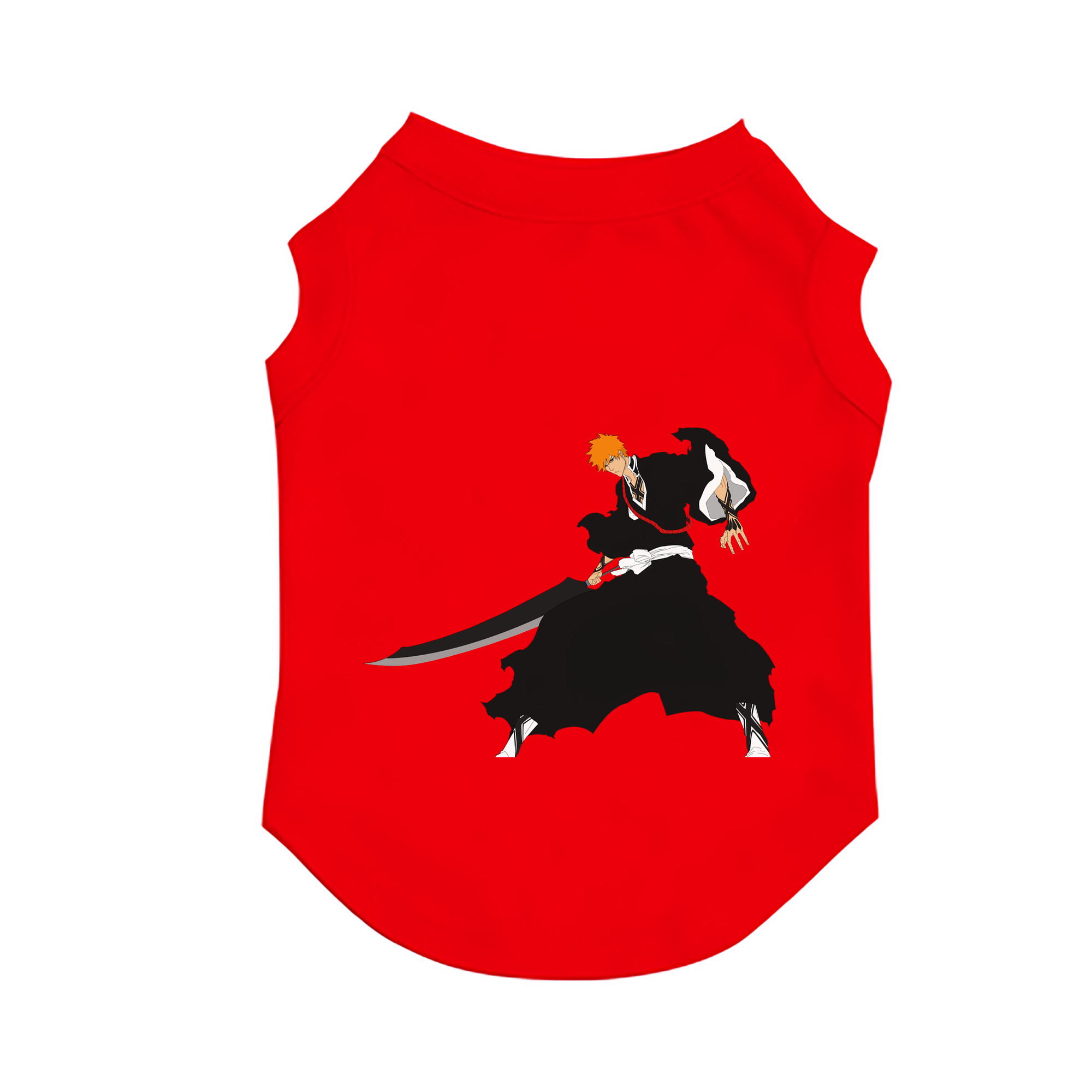 （画像用） ブリーチ 黒崎一護（くろさき いちご）BLEACH Kurosaki Ichigo ペット用ベスト
