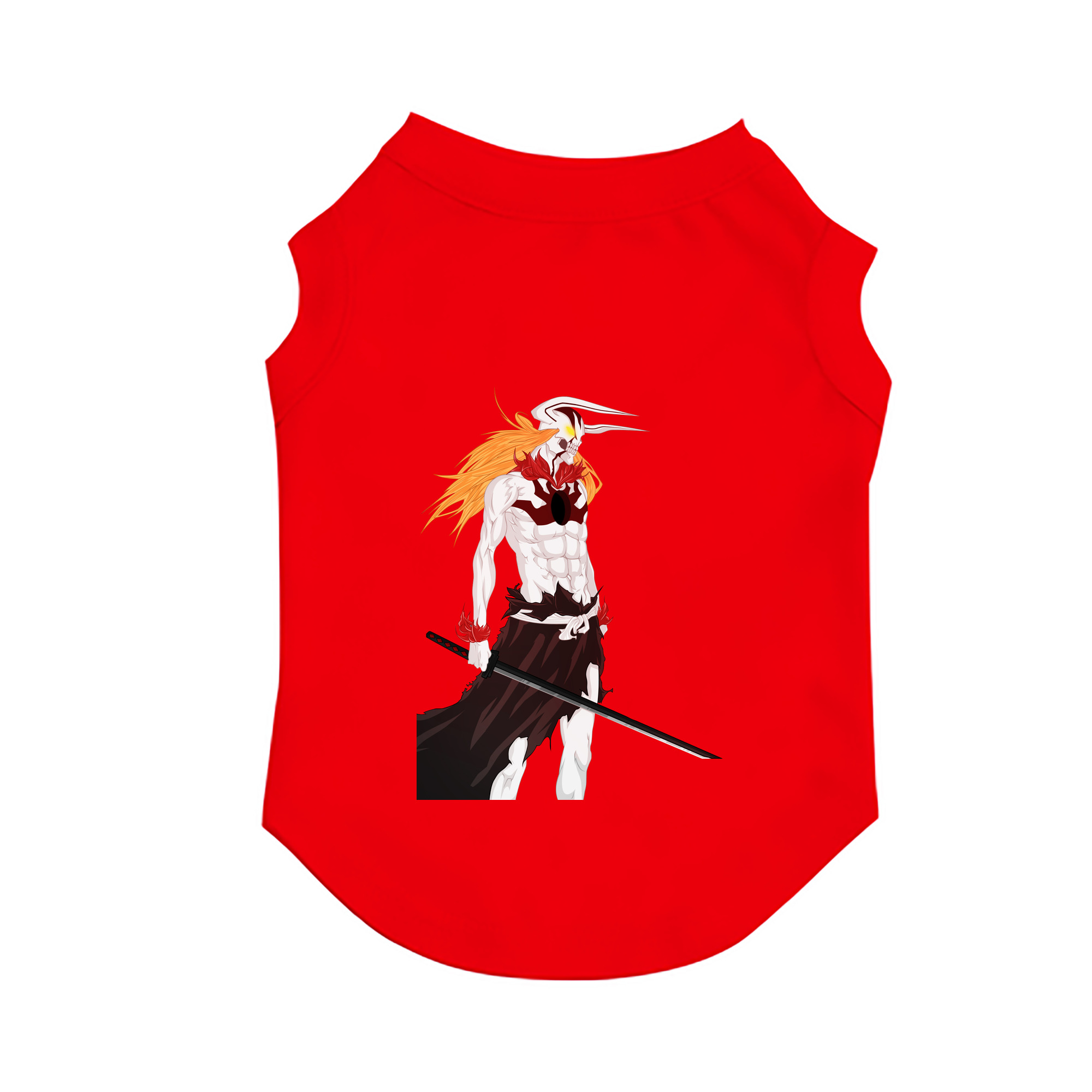 （画像用） ブリーチ 黒崎一護（くろさき いちご）BLEACH Kurosaki Ichigo ペット用ベスト