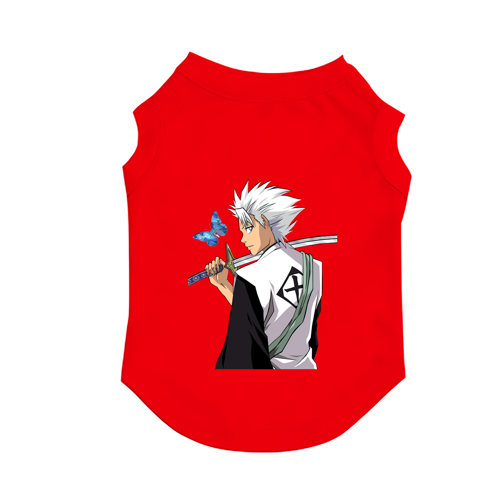 （画像用） ブリーチ 日番谷冬獅郎（ひつがや とうしろう） BLEACH Hitsugaya Toushirou ペット用ベスト