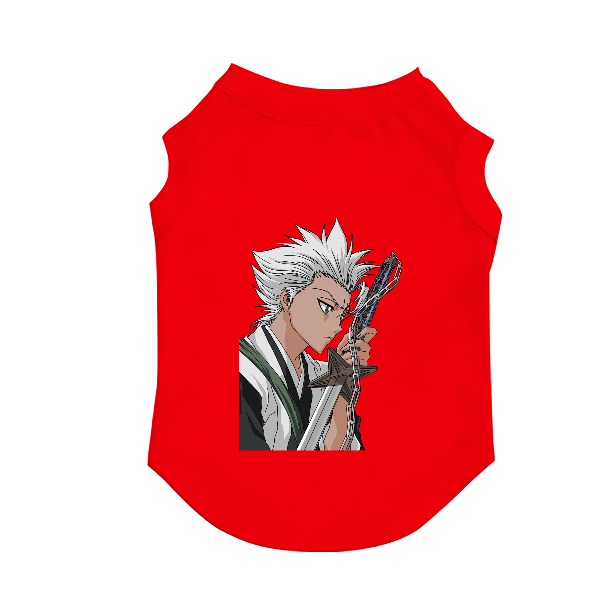 （画像用） ブリーチ 日番谷冬獅郎（ひつがや とうしろう） BLEACH Hitsugaya Toushirou ペット用ベスト