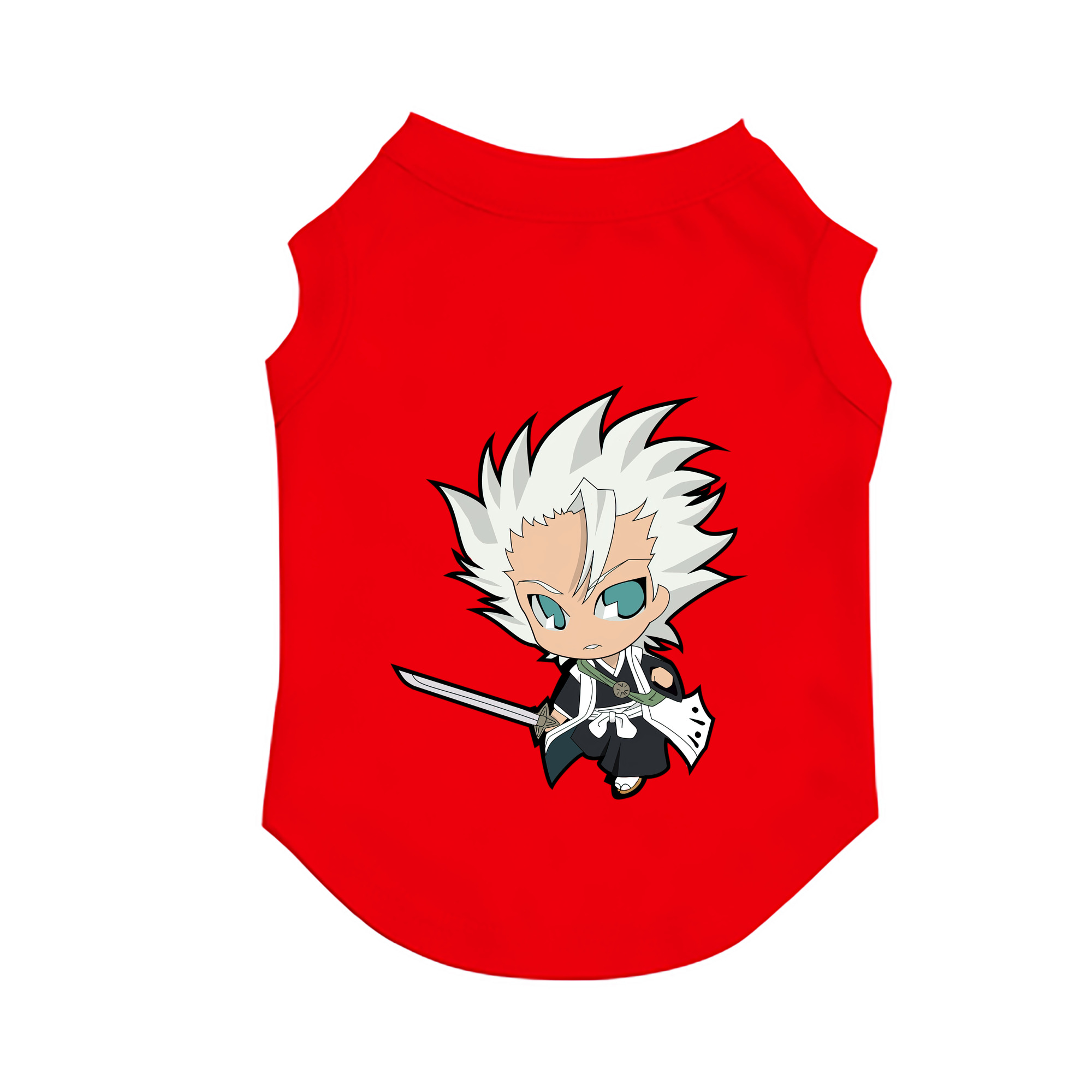 （画像用） ブリーチ 日番谷冬獅郎（ひつがや とうしろう） BLEACH Hitsugaya Toushirou ペット用ベスト