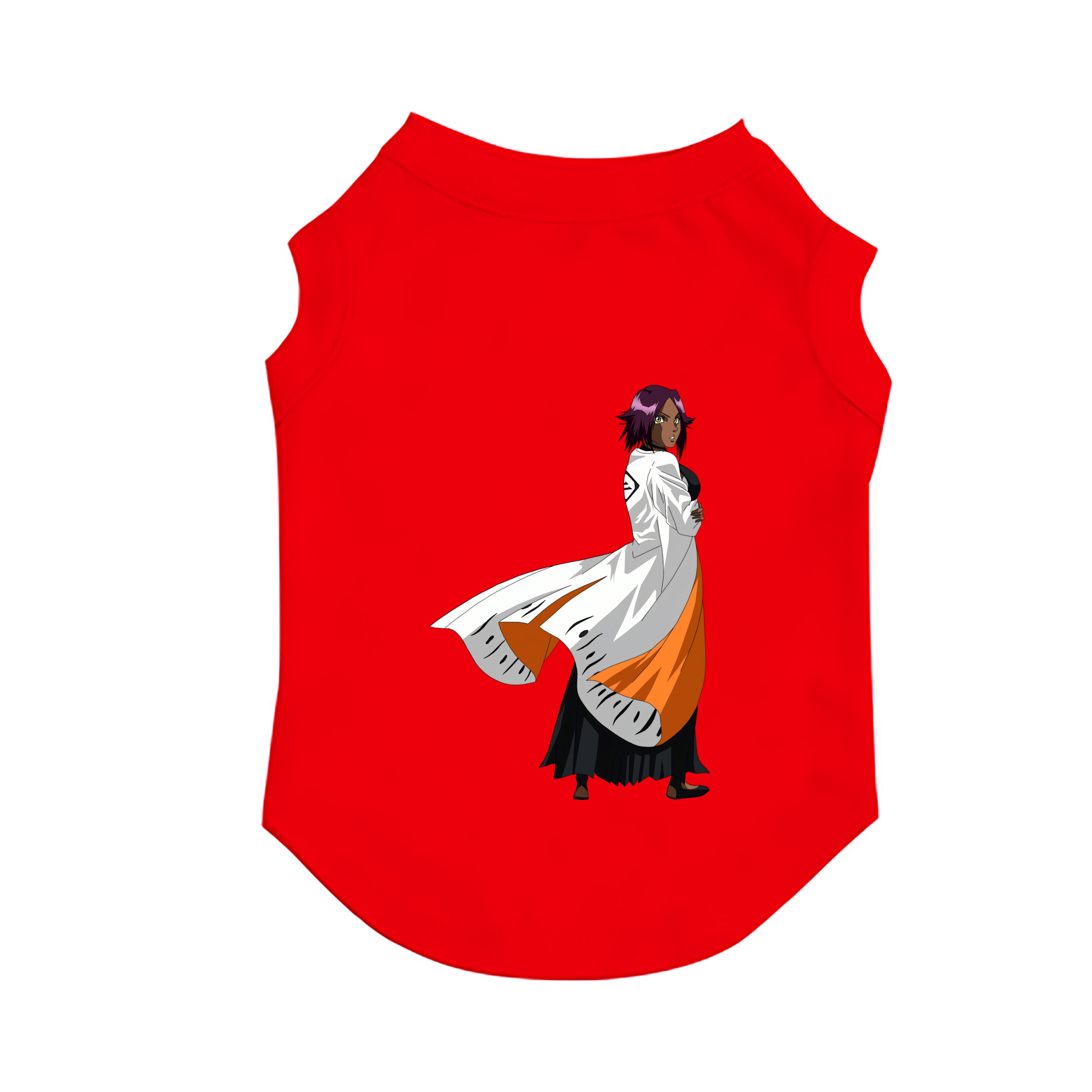 （画像用） ブリーチ 四楓院 夜一（しほういん よるいち） BLEACH Shihouin Yoruichi ペット用ベスト