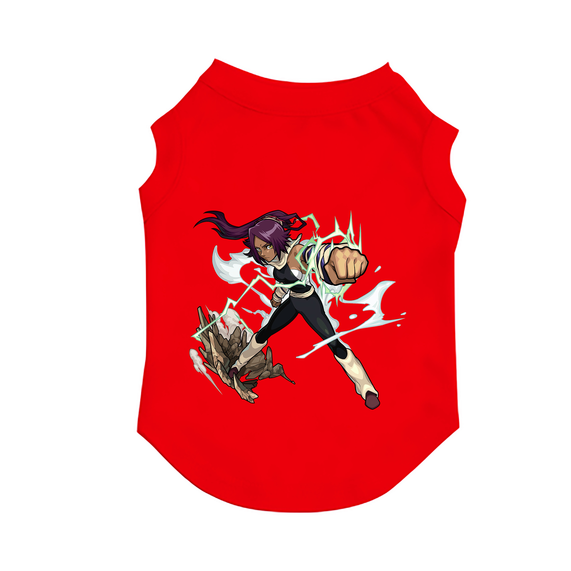 （画像用） ブリーチ 四楓院 夜一（しほういん よるいち） BLEACH Shihouin Yoruichi ペット用ベスト