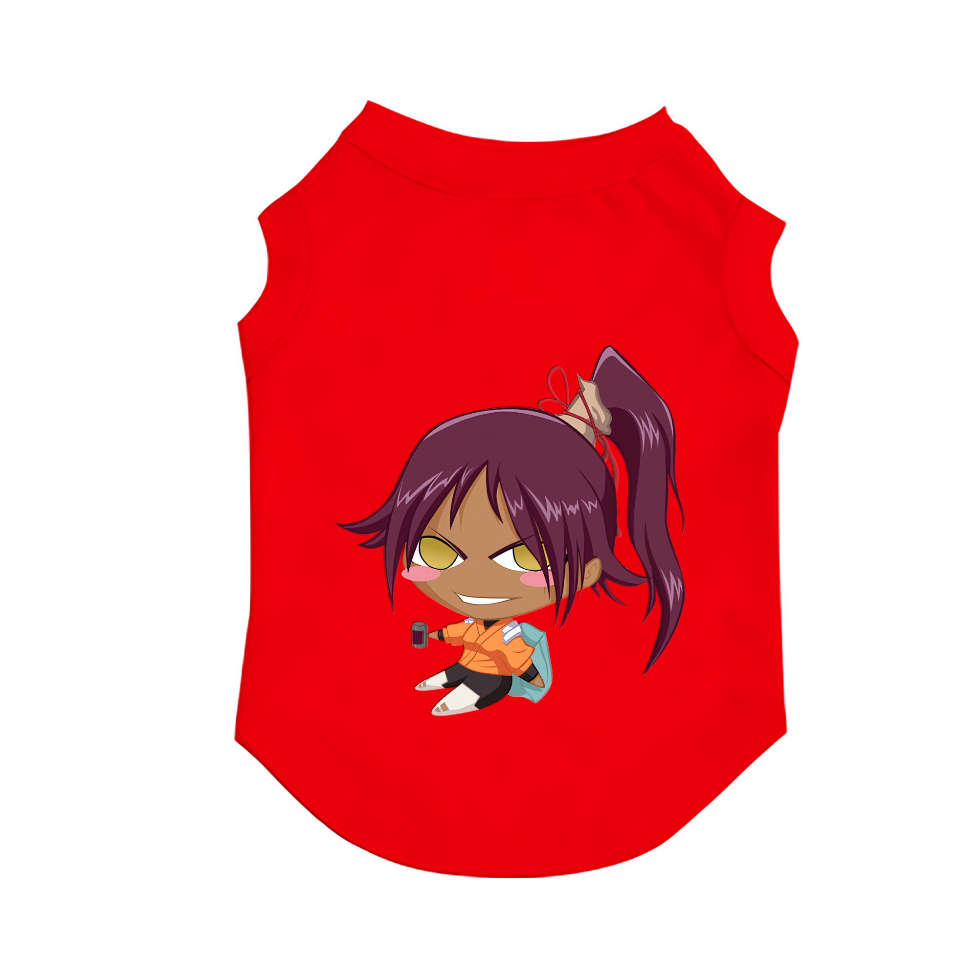 （画像用） ブリーチ 四楓院 夜一（しほういん よるいち） BLEACH Shihouin Yoruichi ペット用ベスト