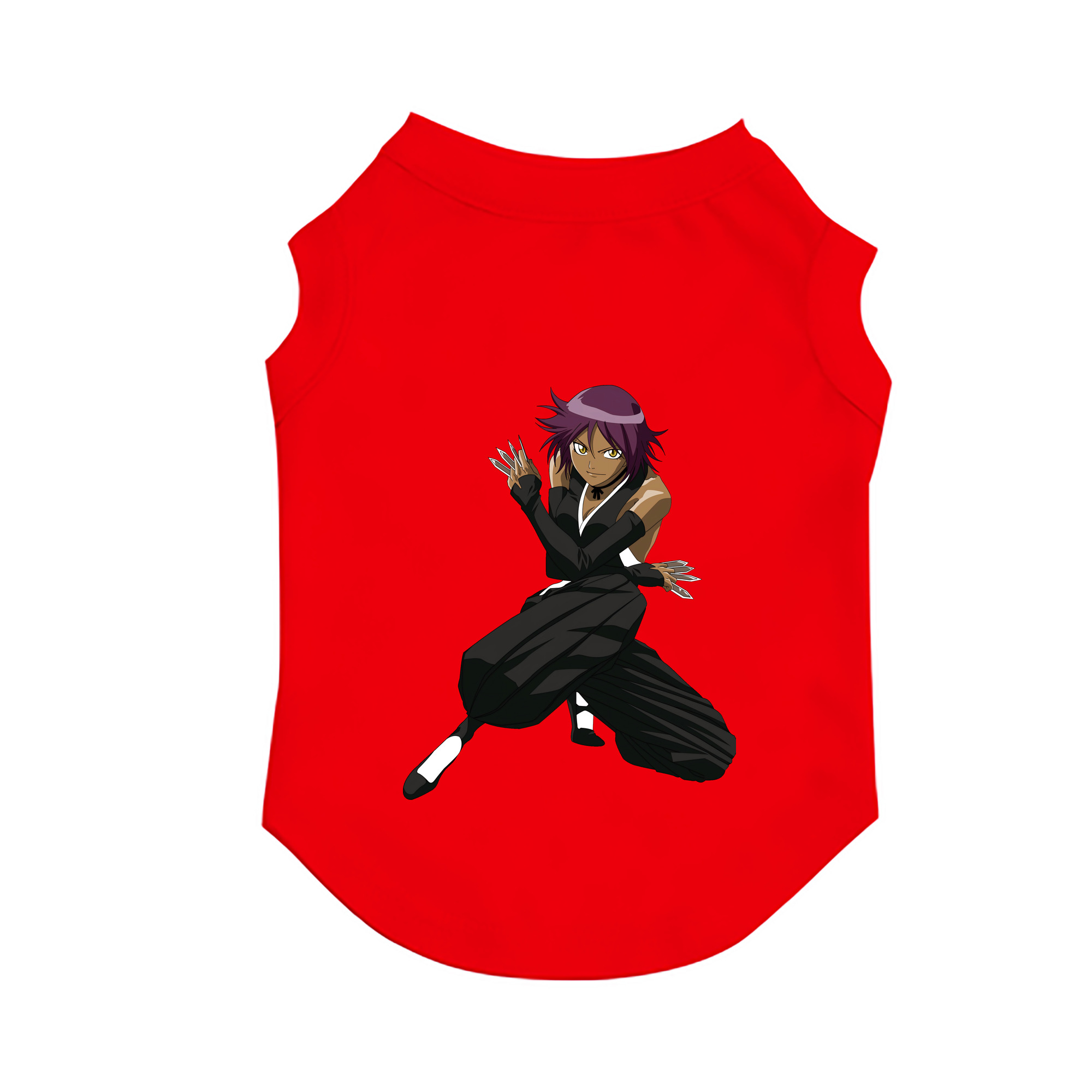 （画像用） ブリーチ 四楓院 夜一（しほういん よるいち） BLEACH Shihouin Yoruichi ペット用ベスト