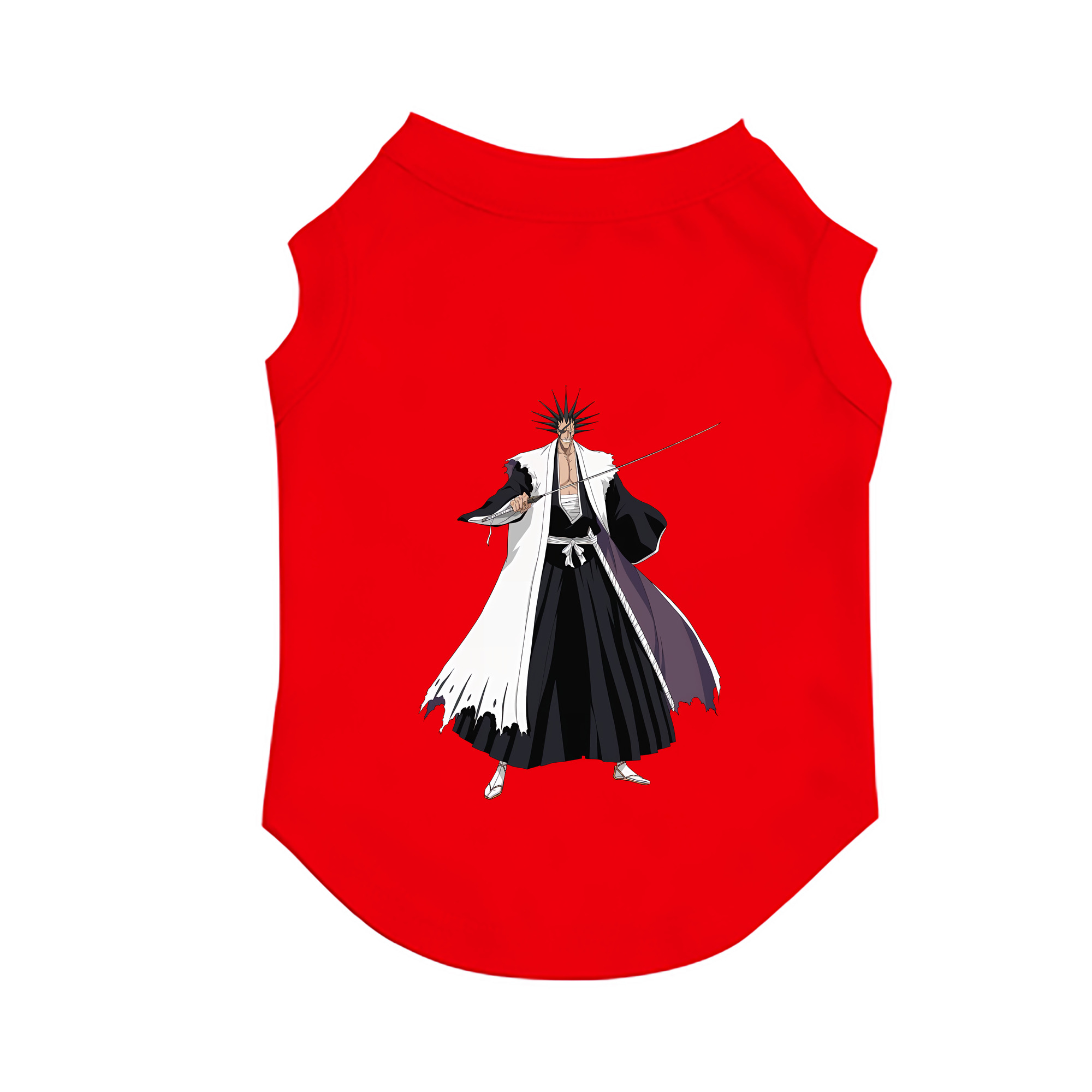 （画像用） ブリーチ ざらき けんぱち BLEACH Zaraki Kenpachi ペット用ベスト