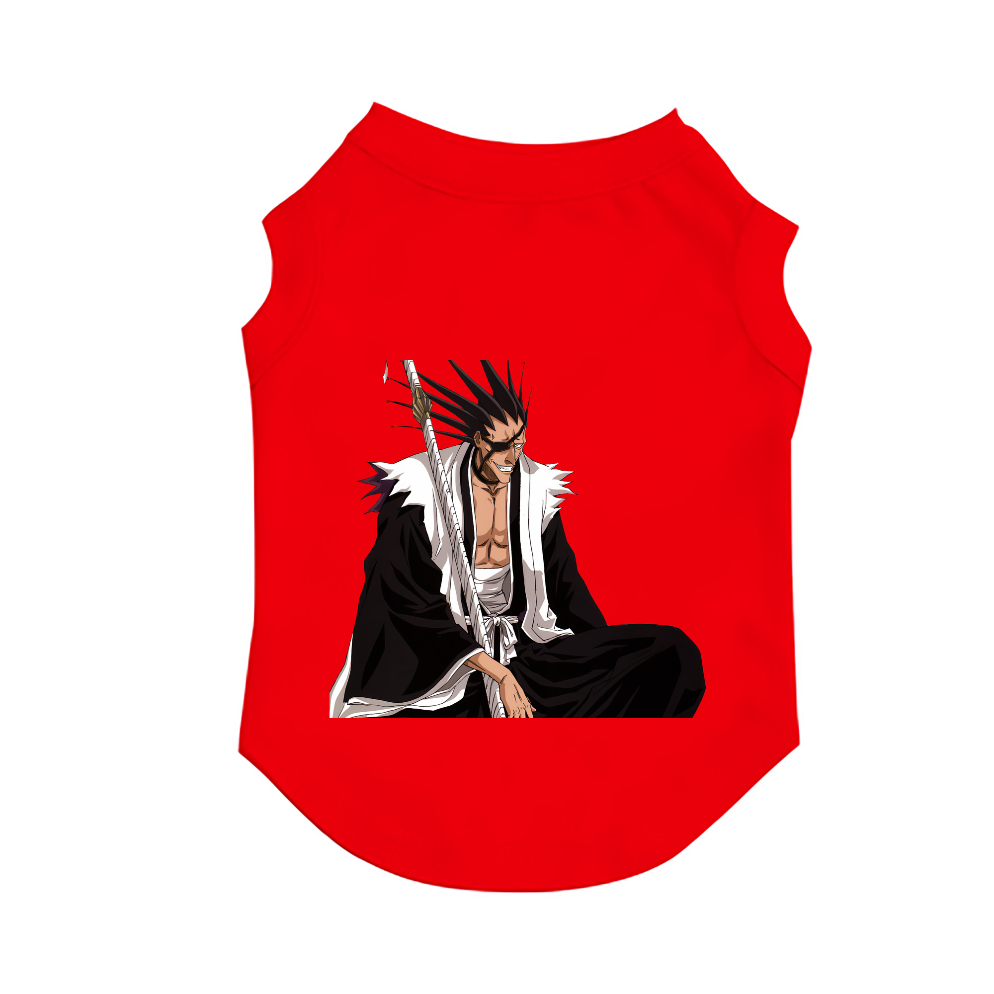 （画像用） ブリーチ ざらき けんぱち BLEACH Zaraki Kenpachi ペット用ベスト