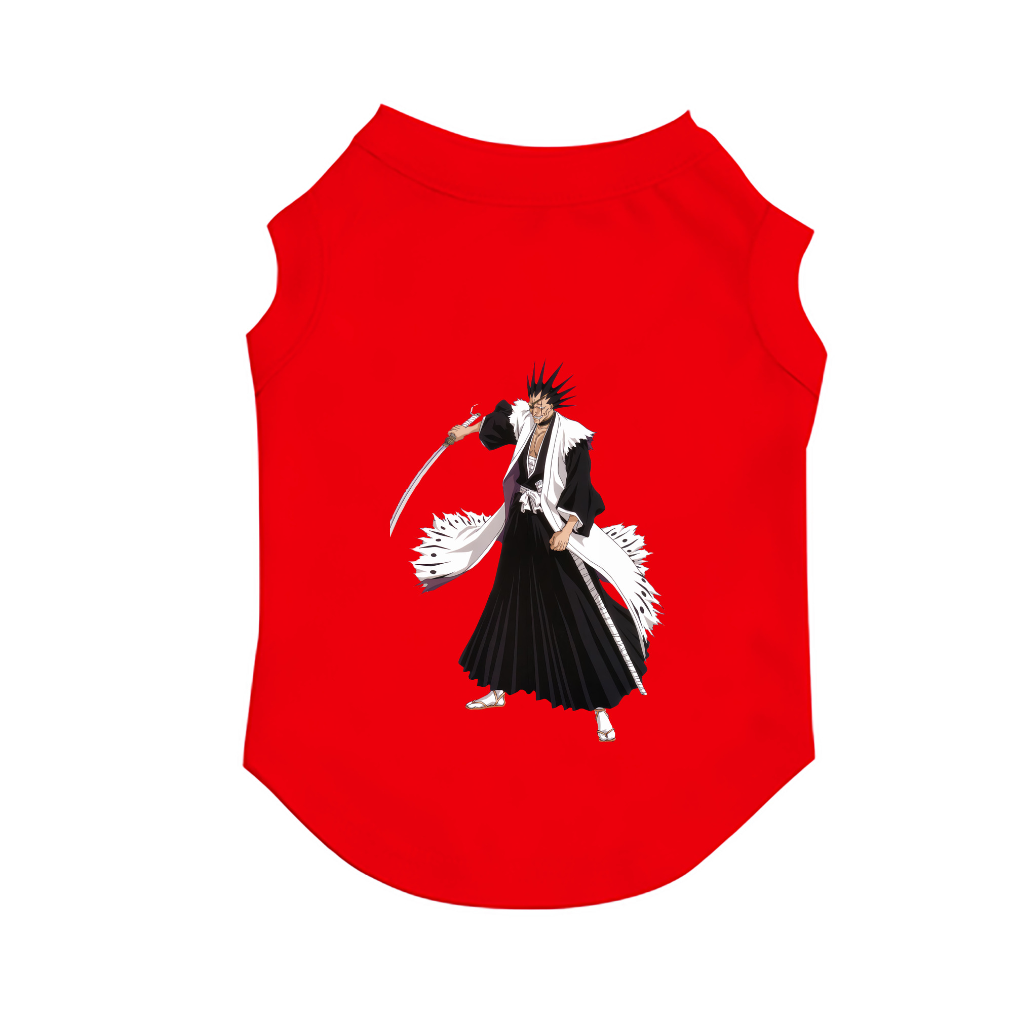 （画像用） ブリーチ ざらき けんぱち BLEACH Zaraki Kenpachi ペット用ベスト