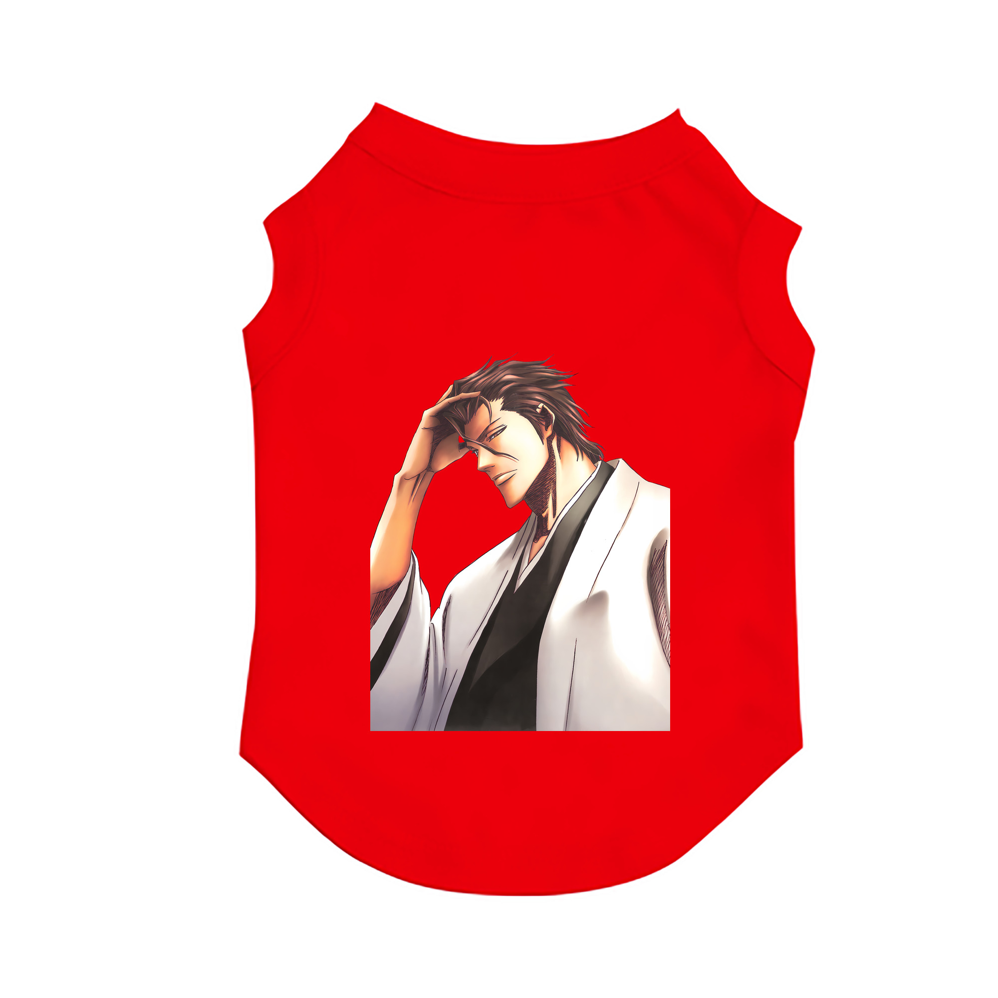 （画像用） ブリーチ 藍染 惣右介（あいぜん そうすけ） BLEACH Aizen Sousuke ペット用ベスト