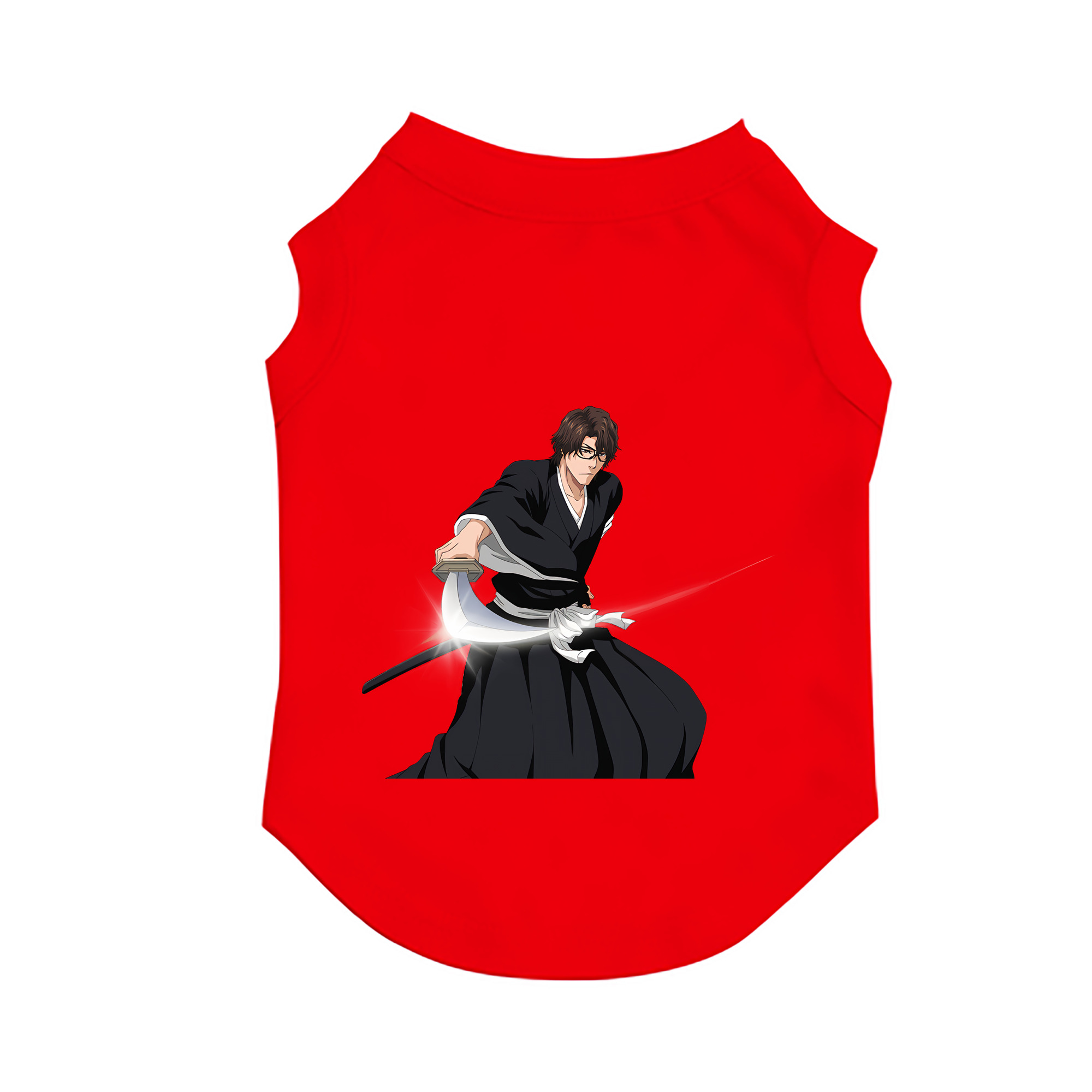 （画像用） ブリーチ 藍染 惣右介（あいぜん そうすけ） BLEACH Aizen Sousuke ペット用ベスト
