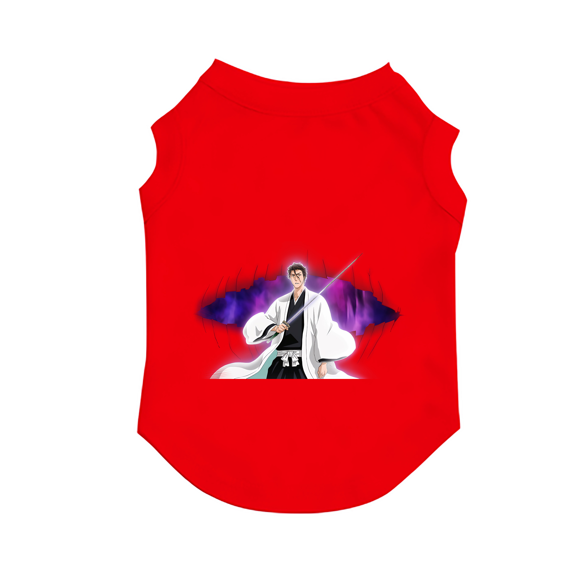 （画像用） ブリーチ 藍染 惣右介（あいぜん そうすけ） BLEACH Aizen Sousuke ペット用ベスト