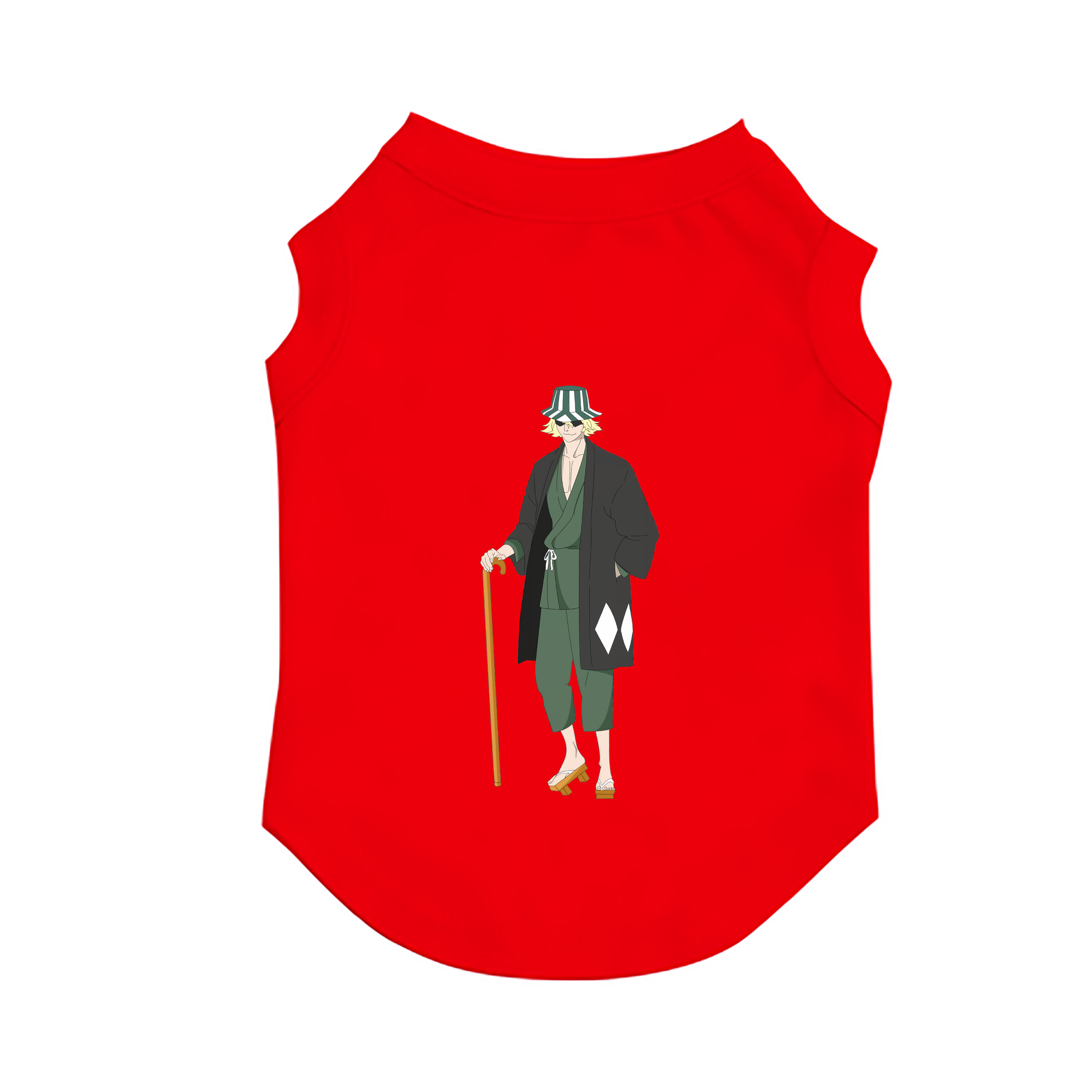 （画像用） "ブリーチ 浦原 喜助（うらはら きすけ） BLEACH Urahara Kisuke " ペット用ベスト