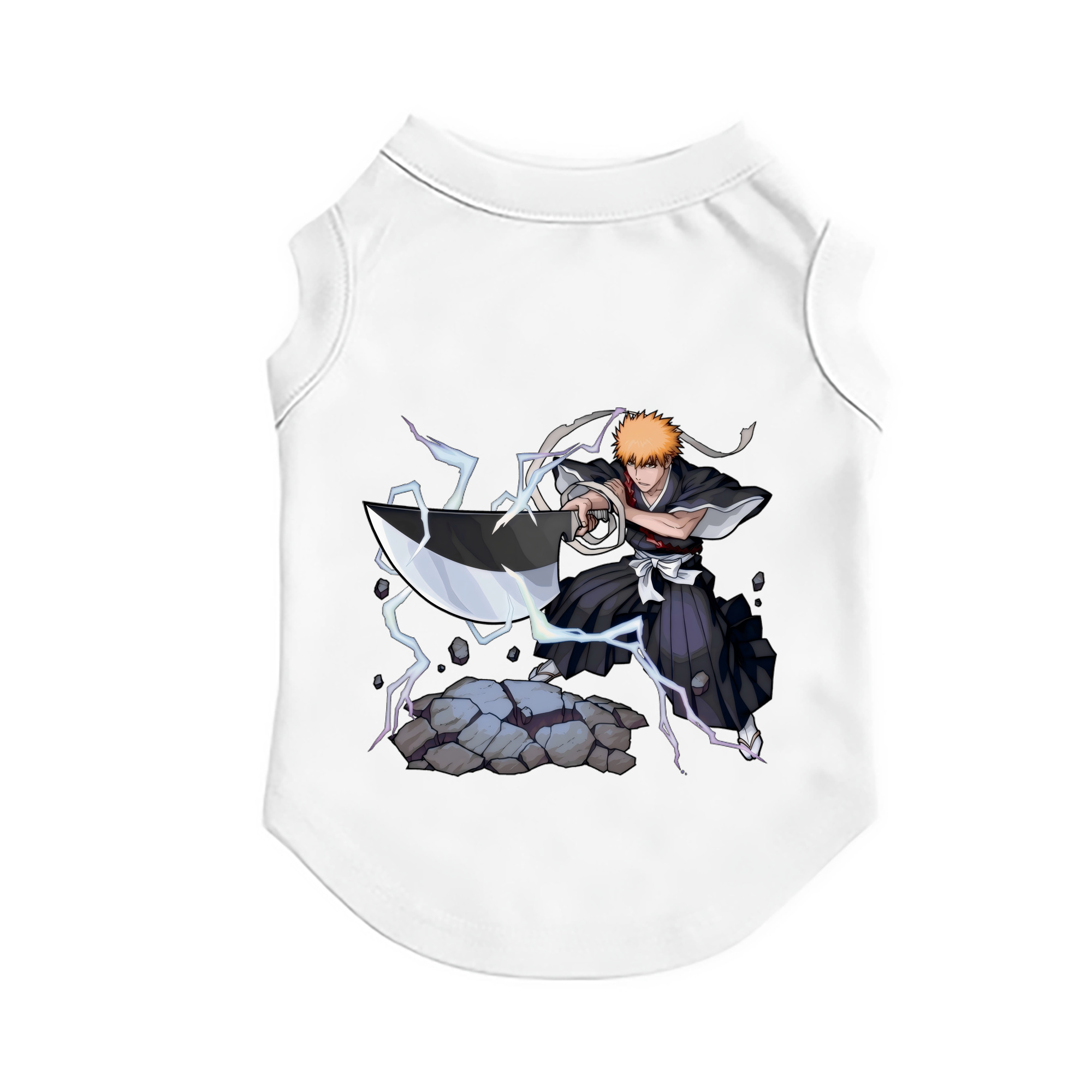 （画像用） ブリーチ 黒崎一護（くろさき いちご）BLEACH Kurosaki Ichigo ペット用ベスト