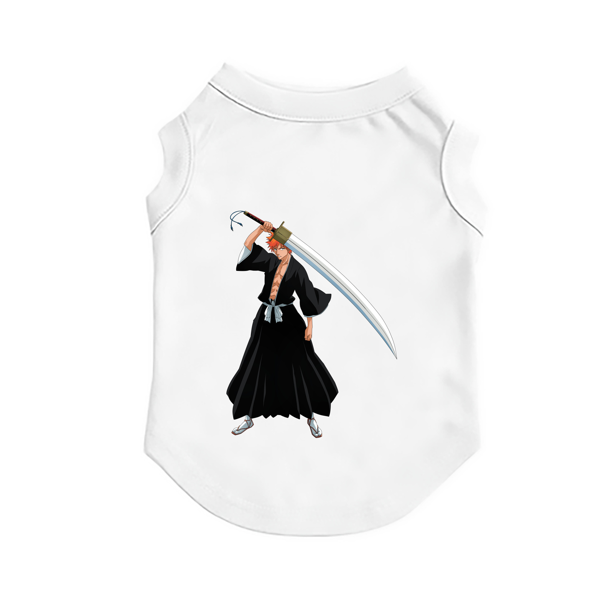 （画像用） ブリーチ 黒崎一護（くろさき いちご）BLEACH Kurosaki Ichigo ペット用ベスト