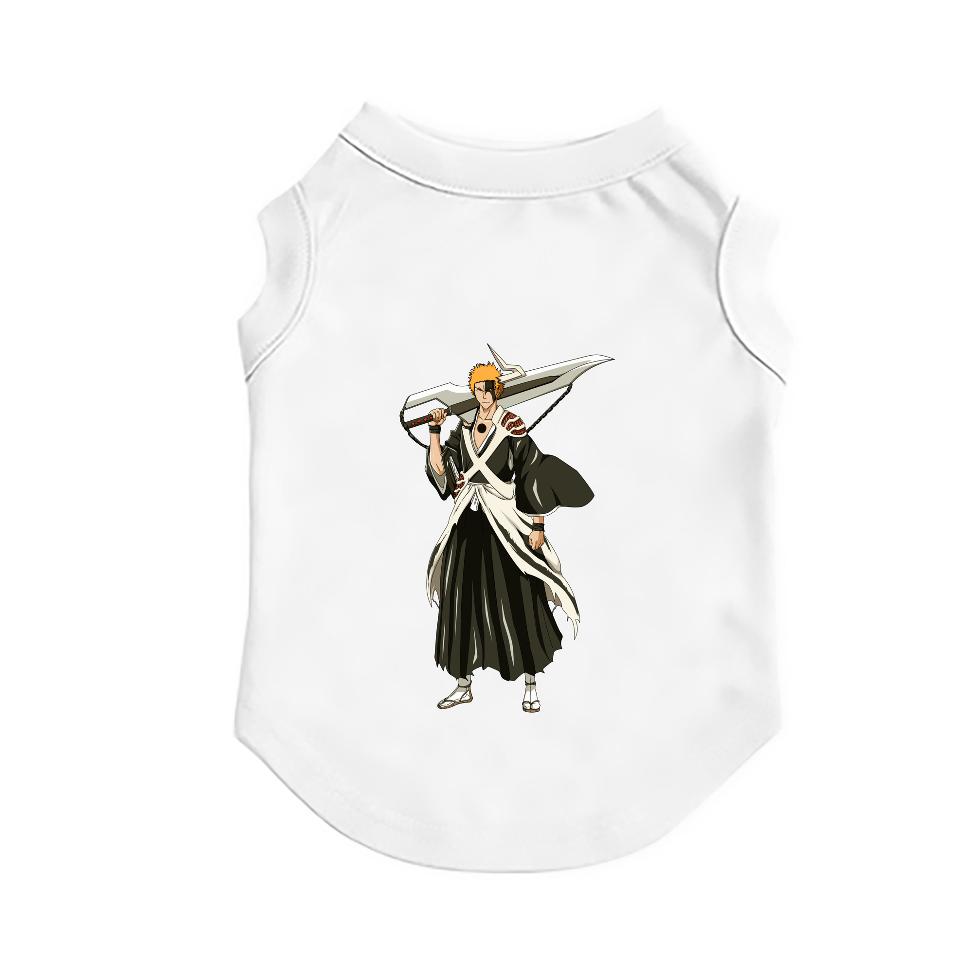 （画像用） ブリーチ 黒崎一護（くろさき いちご）BLEACH Kurosaki Ichigo ペット用ベスト