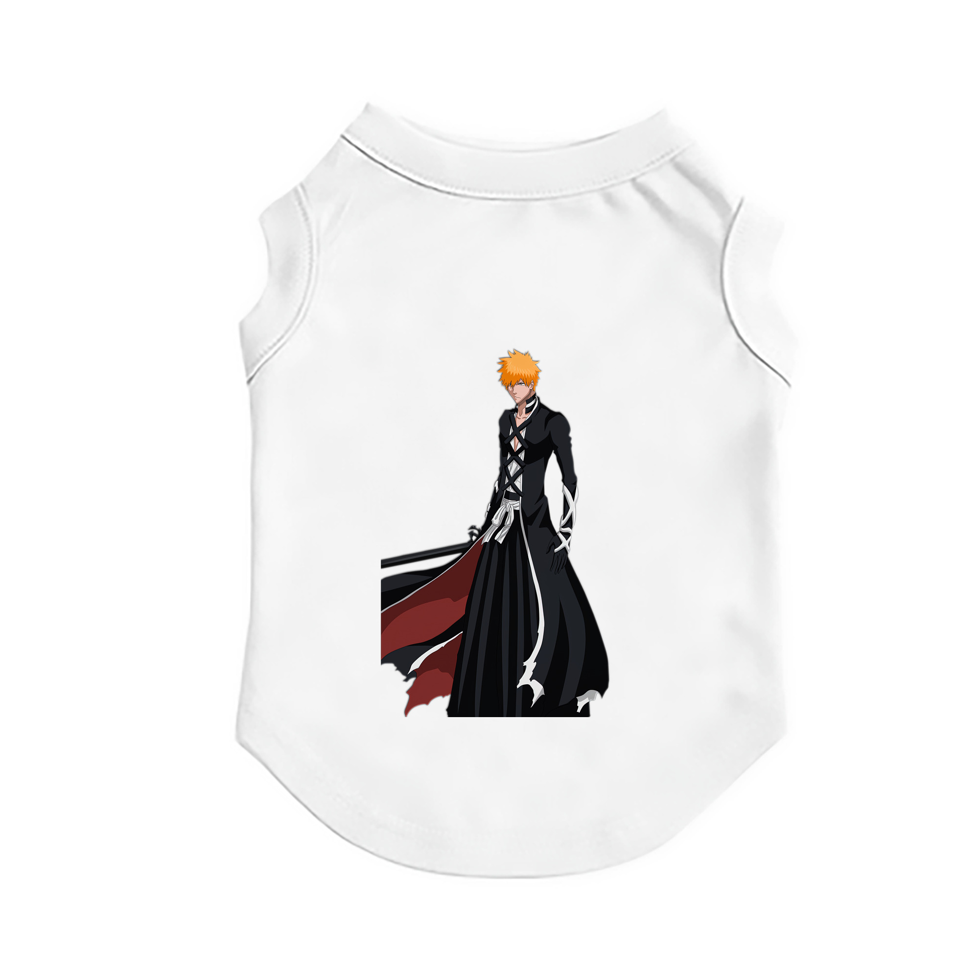 （画像用） ブリーチ 黒崎一護（くろさき いちご）BLEACH Kurosaki Ichigo ペット用ベスト