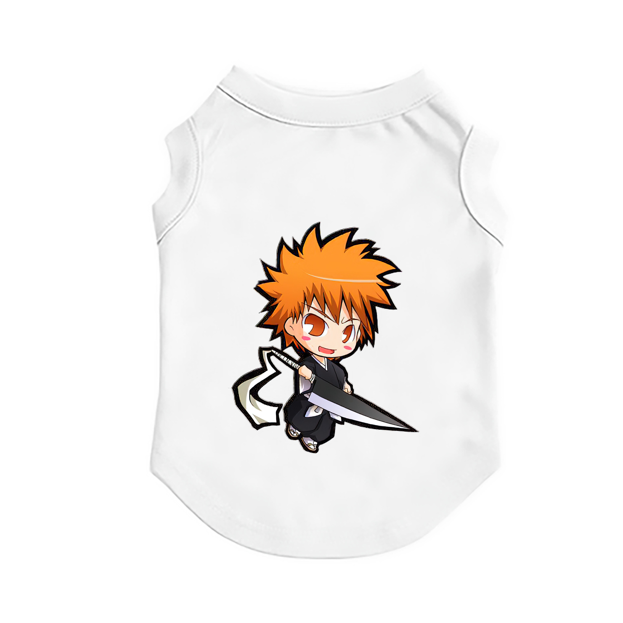 （画像用） ブリーチ 黒崎一護（くろさき いちご）BLEACH Kurosaki Ichigo ペット用ベスト