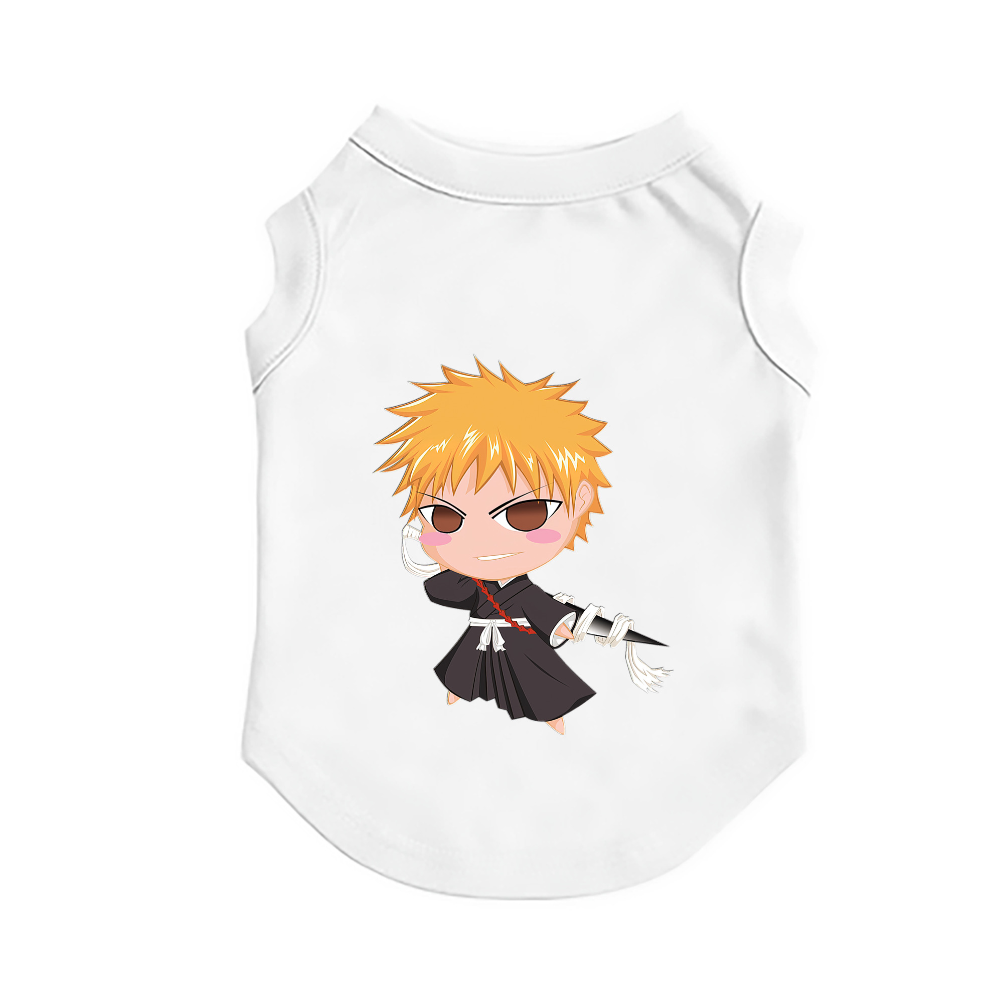 （画像用） ブリーチ 黒崎一護（くろさき いちご）BLEACH Kurosaki Ichigo ペット用ベスト