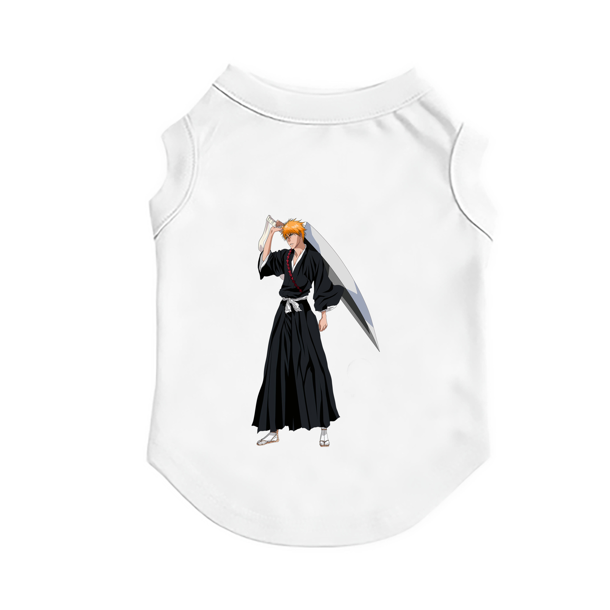 （画像用） ブリーチ 黒崎一護（くろさき いちご）BLEACH Kurosaki Ichigo ペット用ベスト