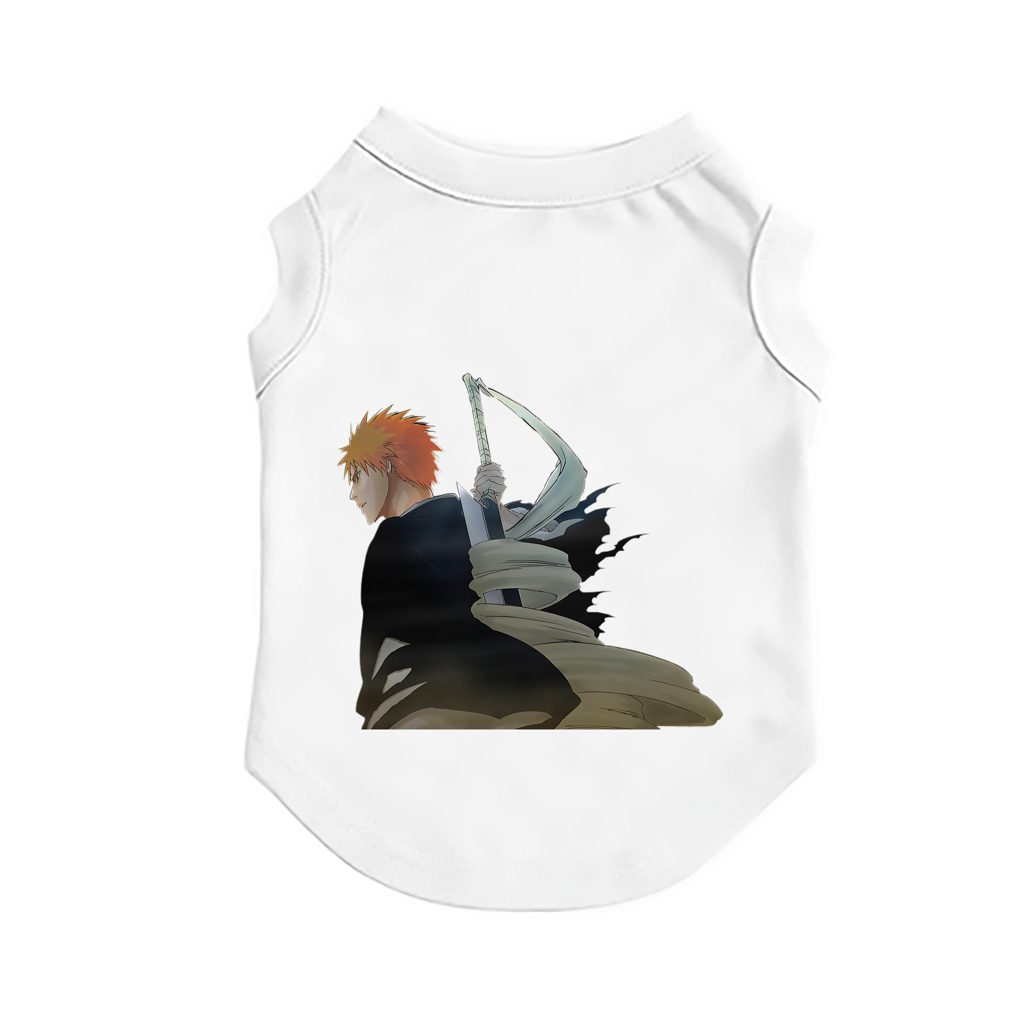 （画像用） ブリーチ 黒崎一護（くろさき いちご）BLEACH Kurosaki Ichigo ペット用ベスト