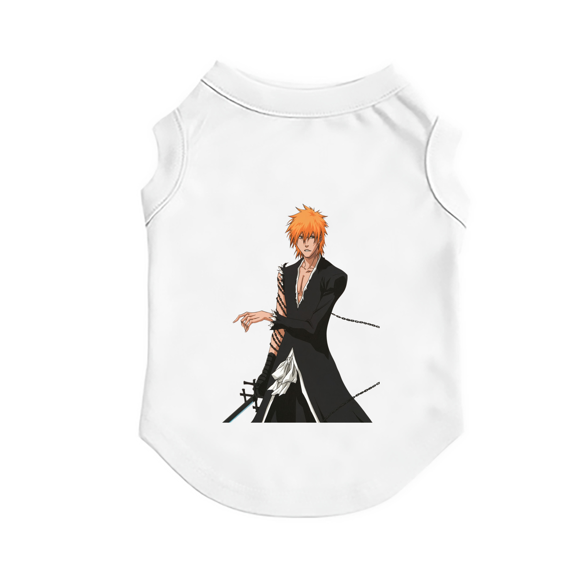 （画像用） ブリーチ 黒崎一護（くろさき いちご）BLEACH Kurosaki Ichigo ペット用ベスト