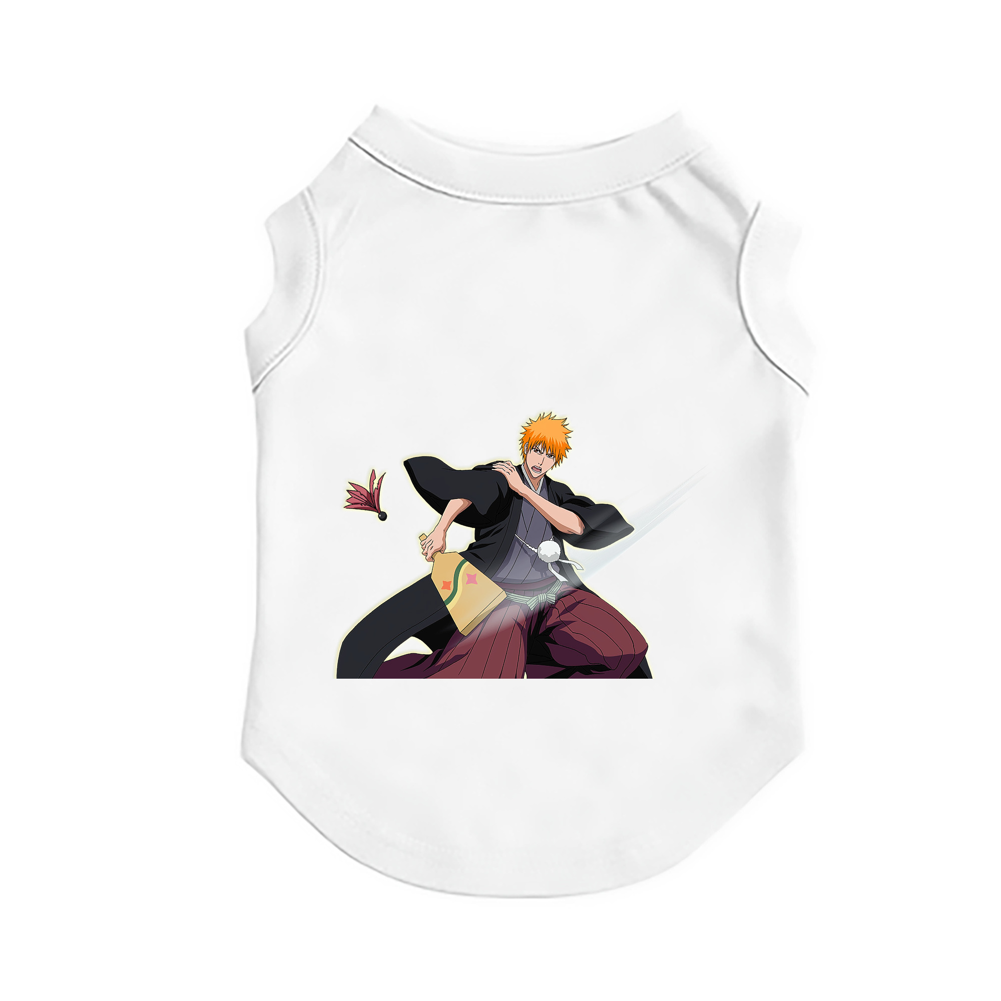 （画像用） ブリーチ 黒崎一護（くろさき いちご）BLEACH Kurosaki Ichigo ペット用ベスト
