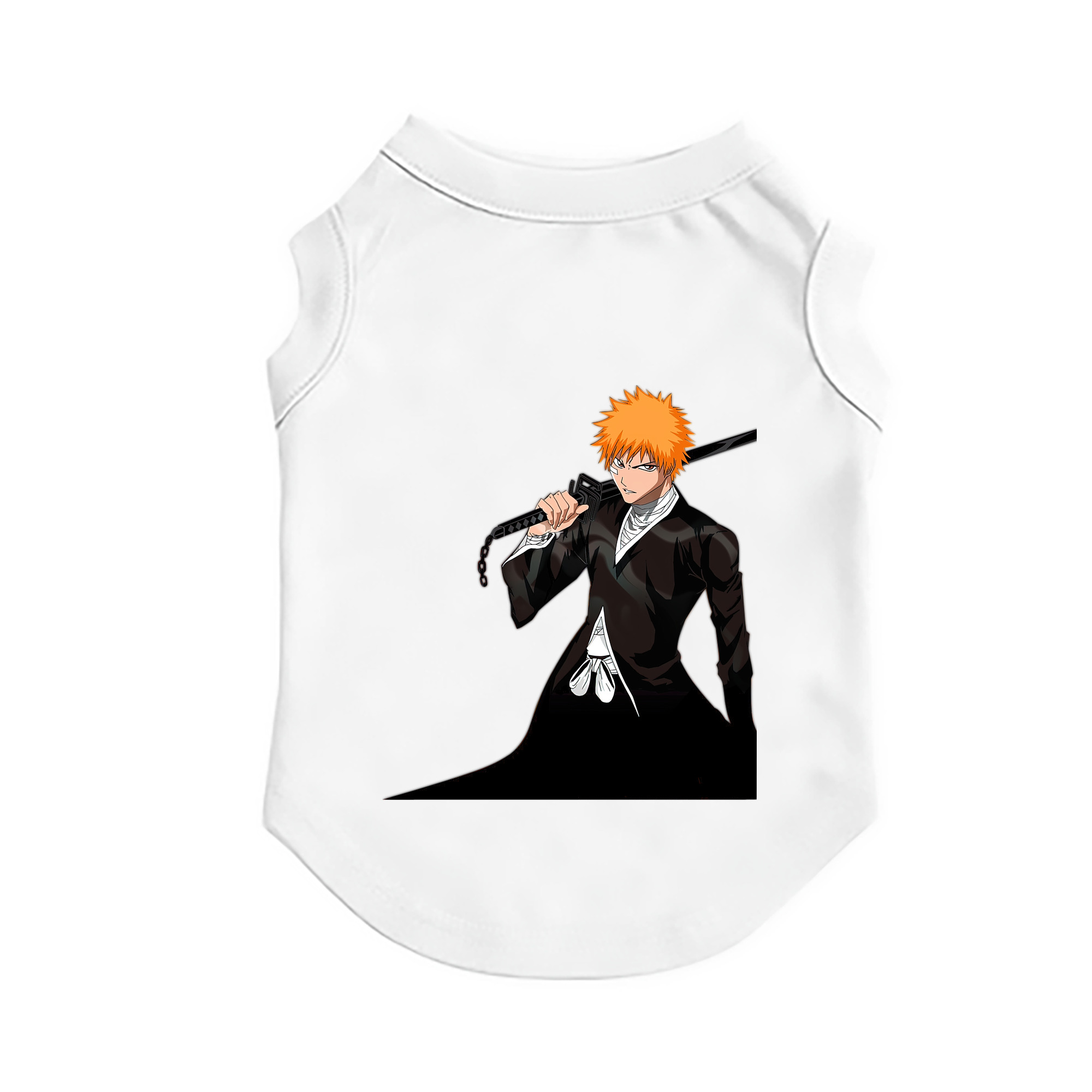 （画像用） ブリーチ 黒崎一護（くろさき いちご）BLEACH Kurosaki Ichigo ペット用ベスト