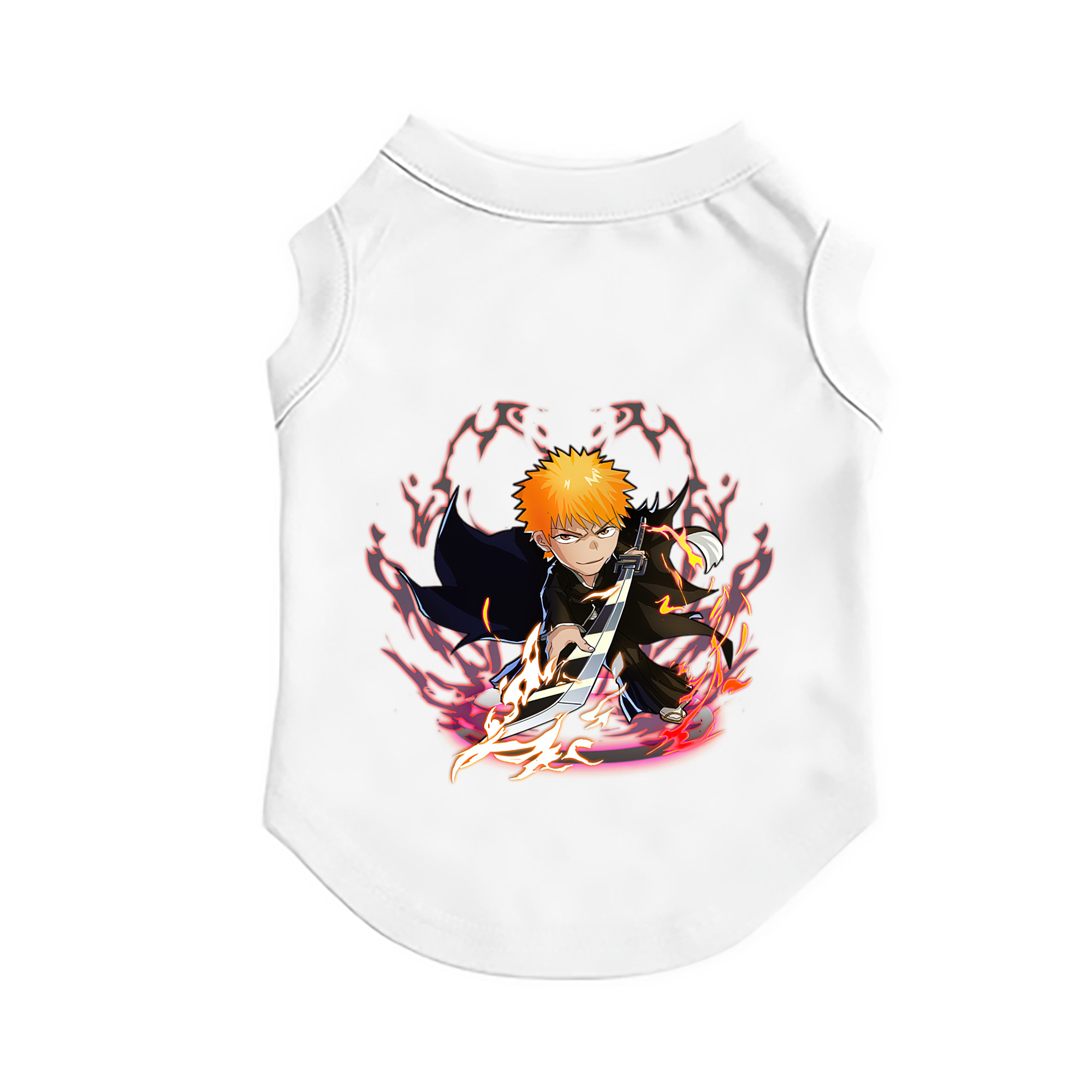 （画像用） ブリーチ 黒崎一護（くろさき いちご）BLEACH Kurosaki Ichigo ペット用ベスト