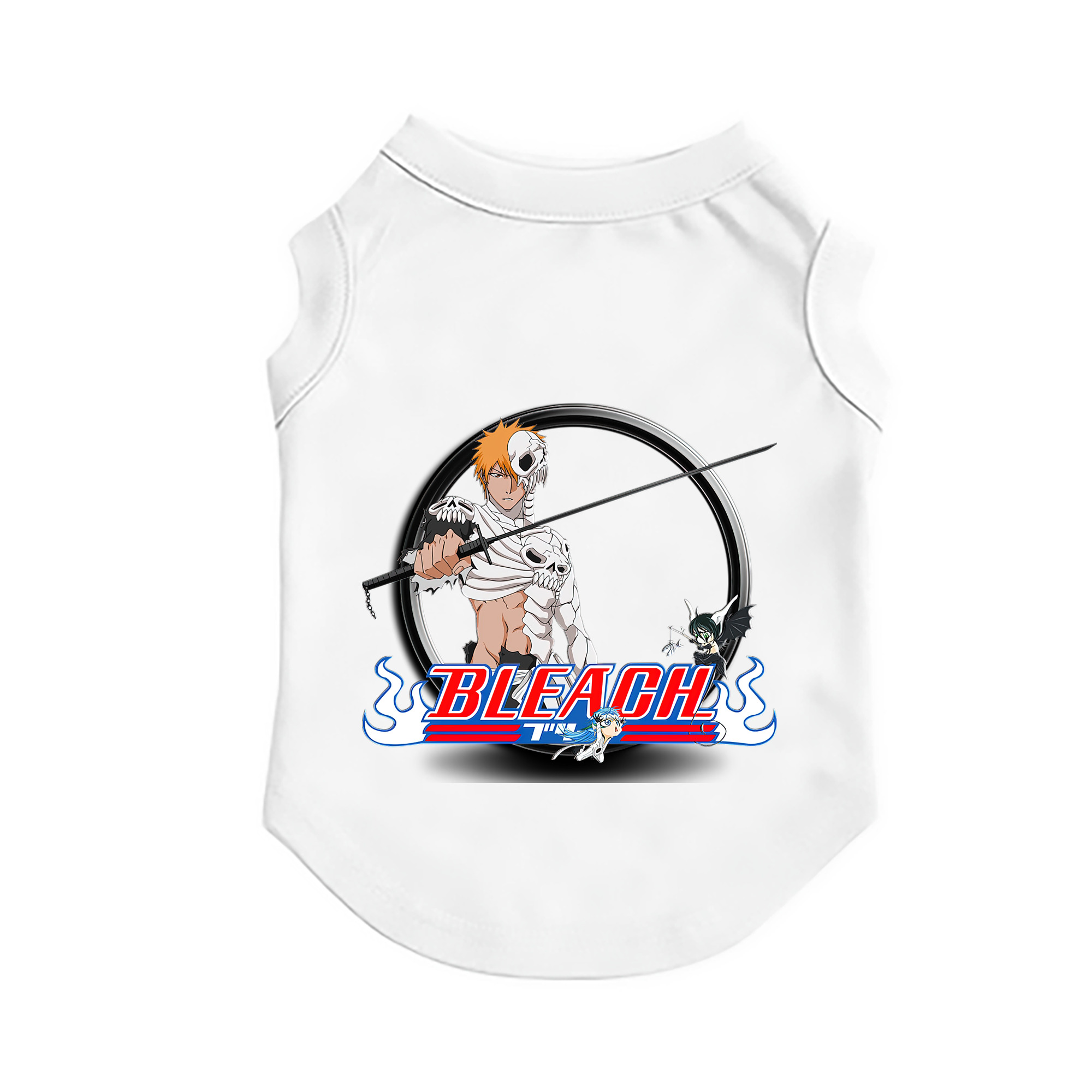 （画像用） ブリーチ 黒崎一護（くろさき いちご）BLEACH Kurosaki Ichigo ペット用ベスト